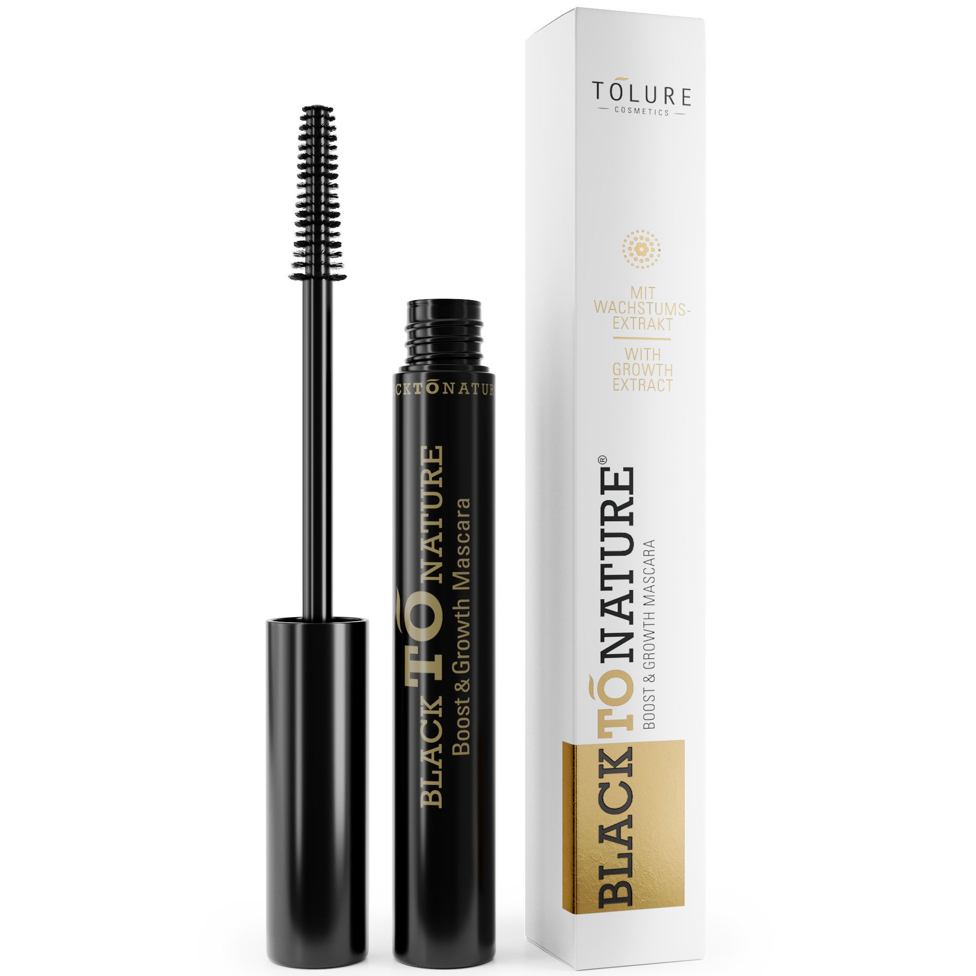 Tolure Mascara Tolure Boost & Growth Mascara BlackToNature, vegan