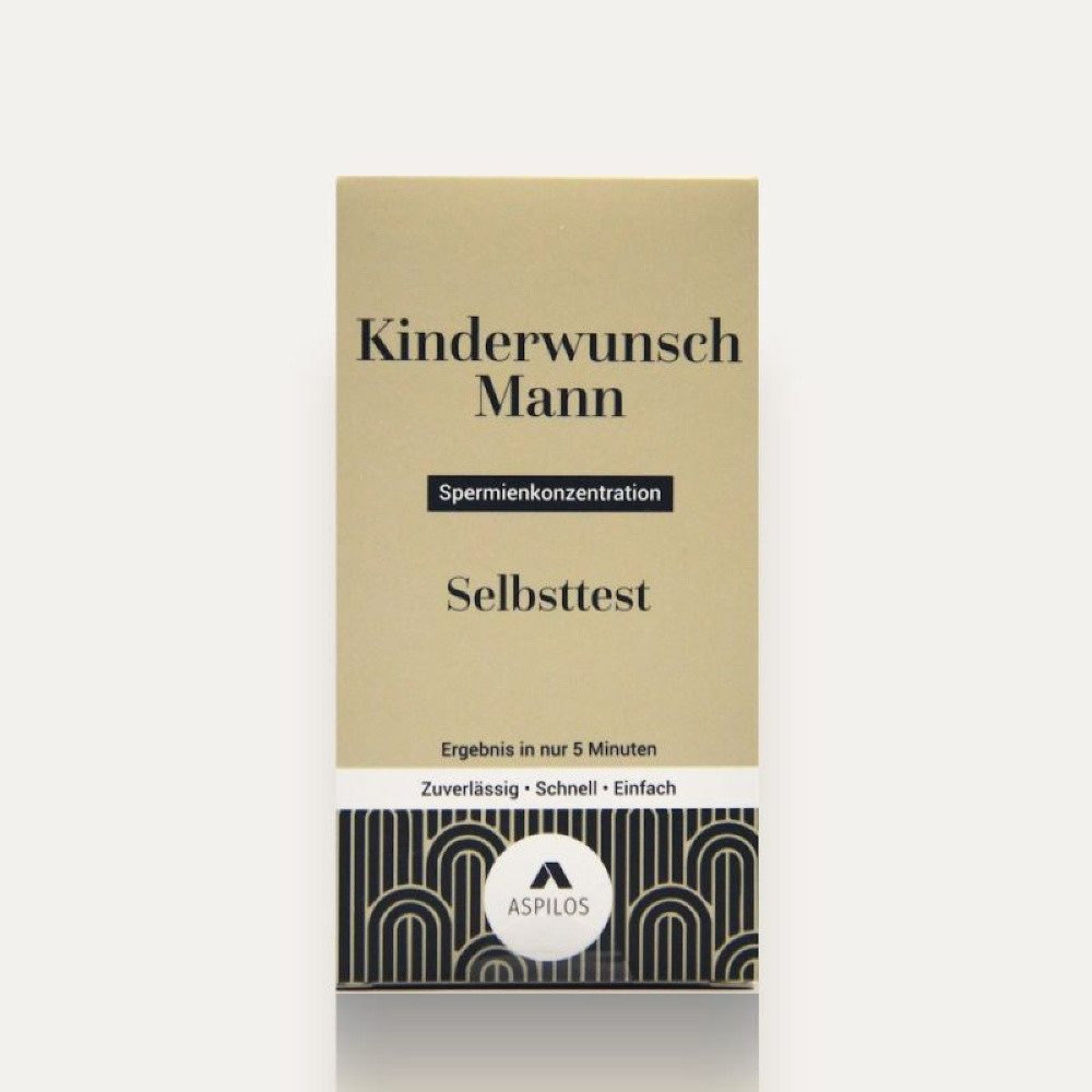 ASPILOS Fertilitätsset Kinderwunsch-Mann - Selbsttest für Zuhause