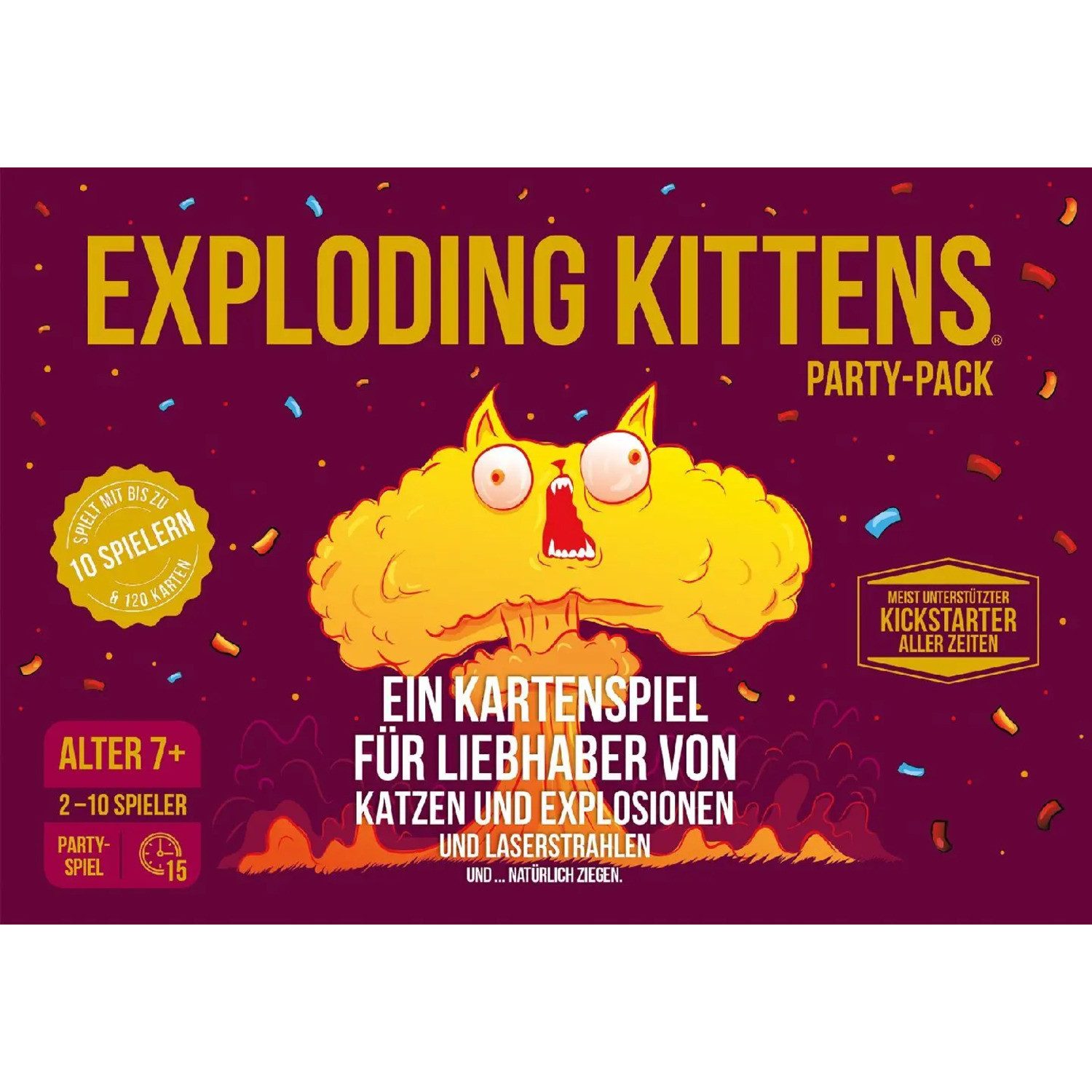 Exploding Kittens Spiel Exploding Kittens Party-Pack
