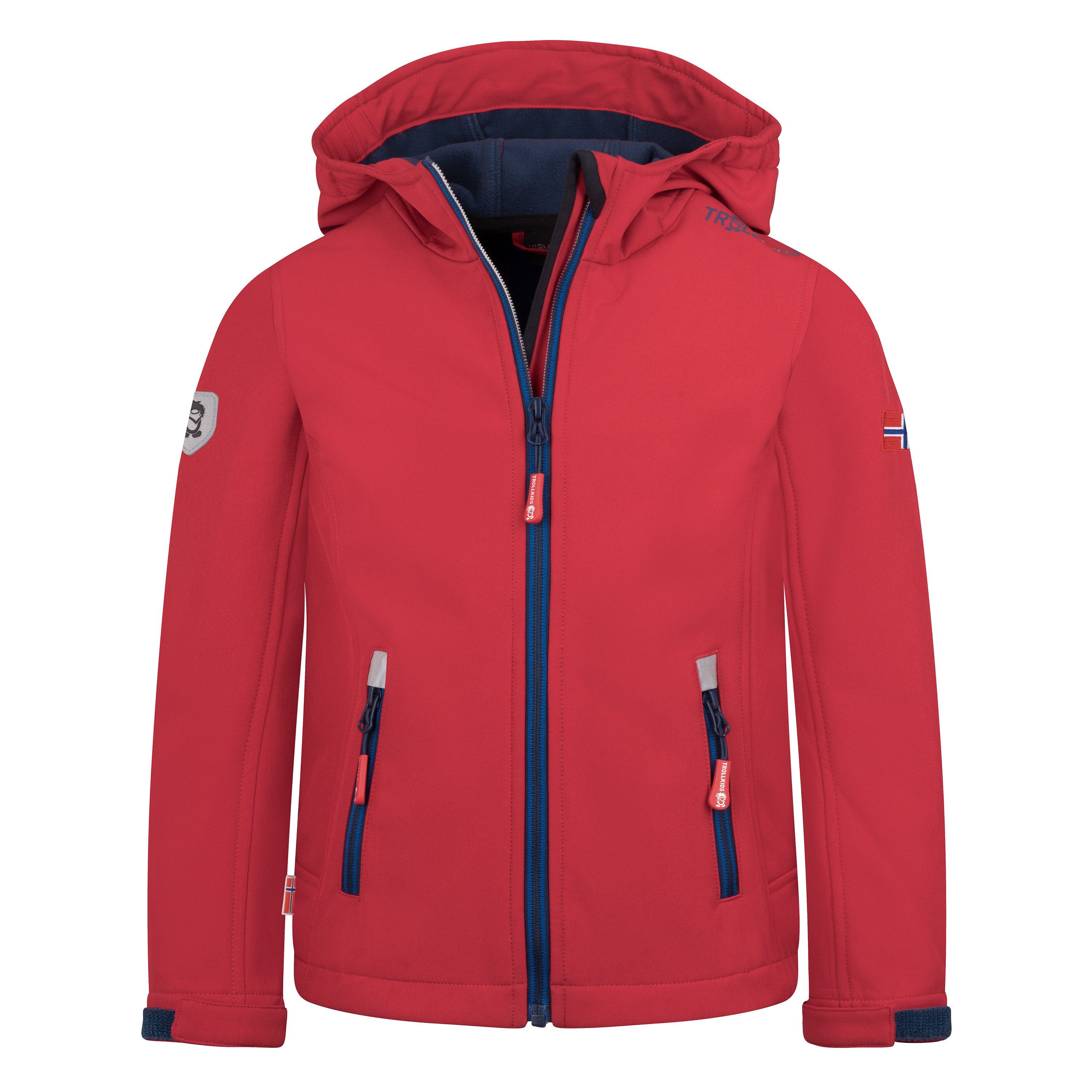 TROLLKIDS Softshelljacke KIDS TROLLFJORD JACKET