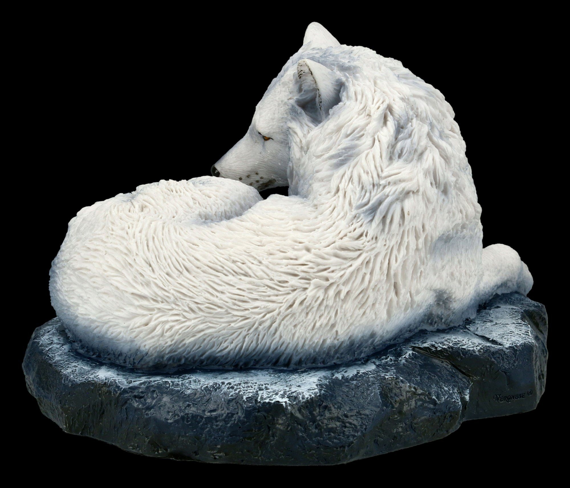 Figuren Shop GmbH Fantasy-Figur Wolf Figur - Guardian of the North by Lisa Parker - Veronese Statue