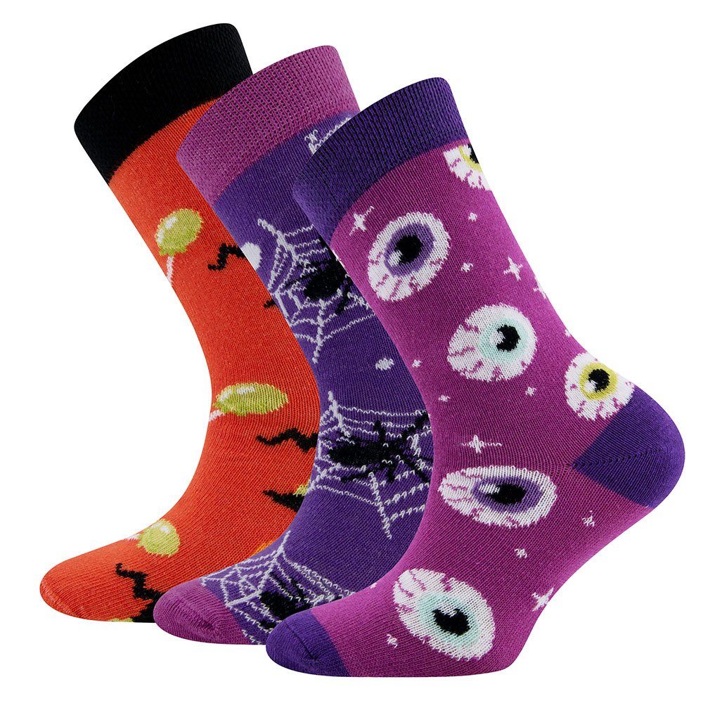 Socken Socken 3er Pack Halloween/Mädchen