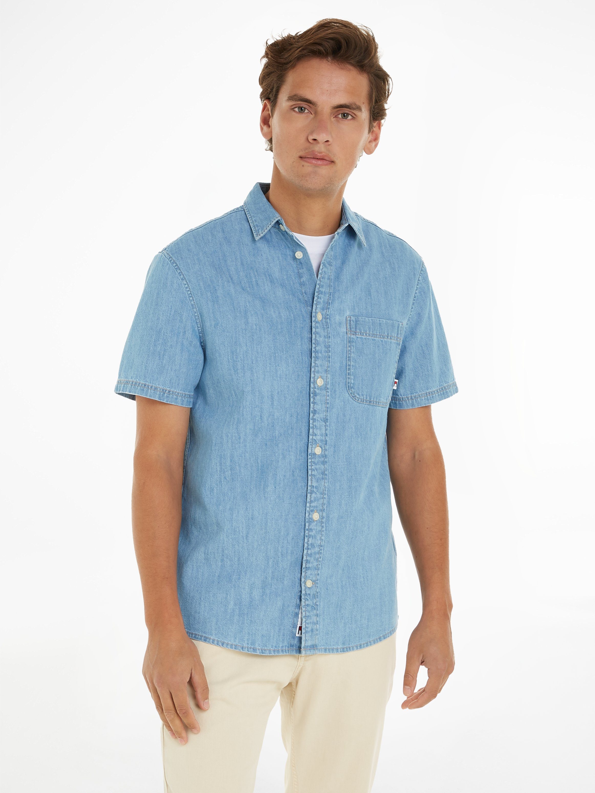 Tommy Jeans Jeanshemd TJM REG DENIM günstig online kaufen