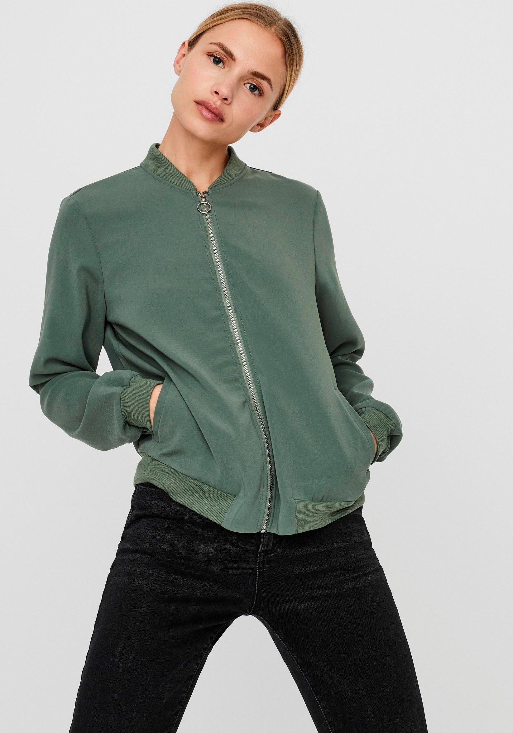 Vero Moda Bomberjacke VMCOCO L/S BOMBER Laurel Wreath