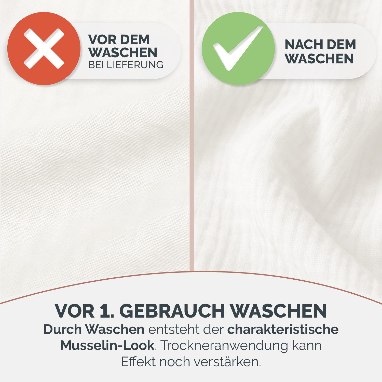 Blumtal Tagesdecke Tagesdecke Baumwolle - Musselin Decke Oeko-TEX zert. - Bettüberwurf, Couch Überwurf - leichte Kuscheldecke Baumwolle 100%