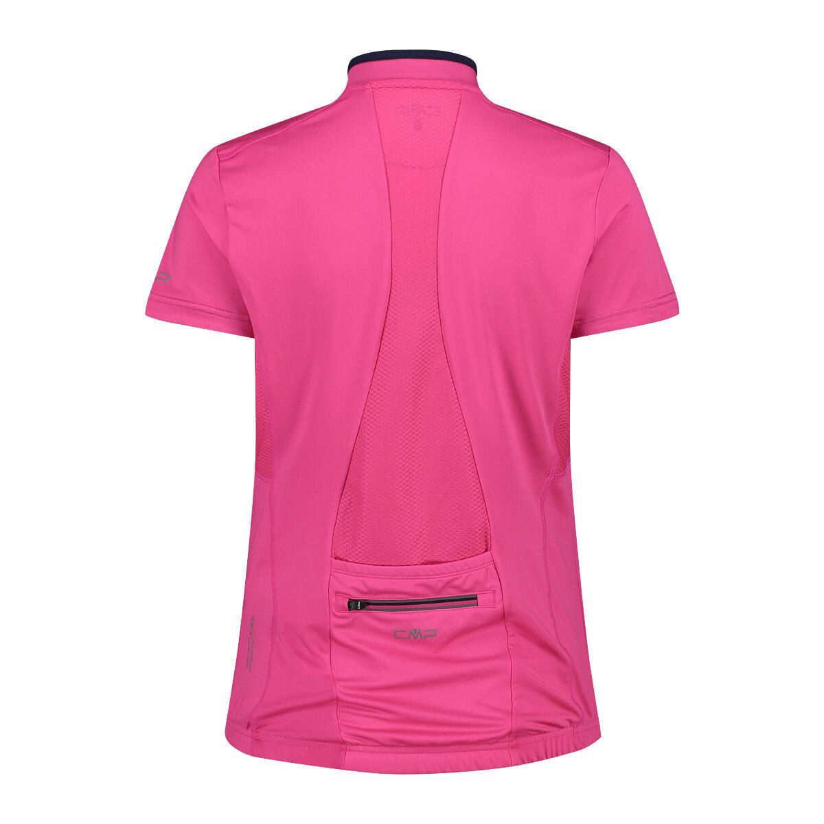CMP Radtrikot Woman Bike T-shirt Damen-Bikershirt mit halbhohem Reißverschluss