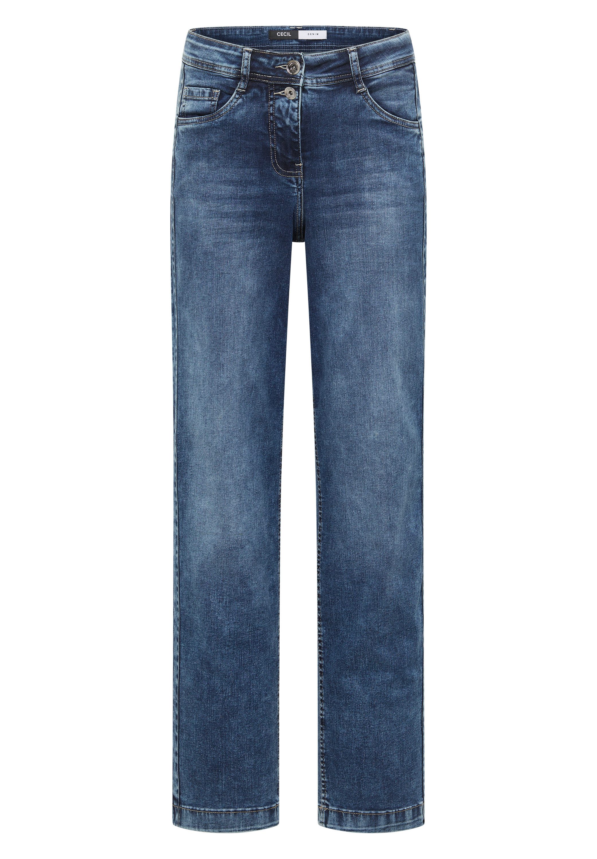 CECIL Loose-fit-Jeans High Waist