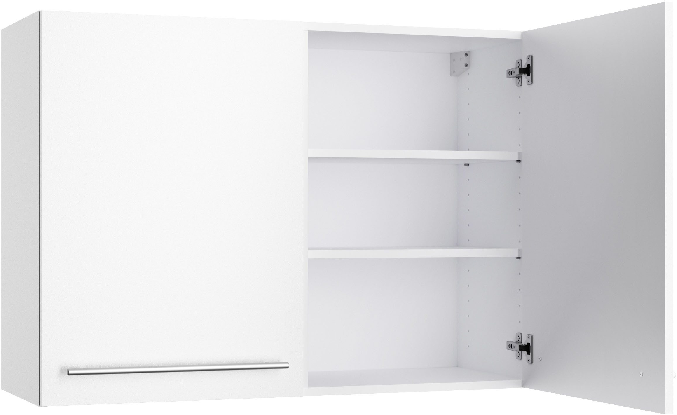 KOCHSTATION Hängeschrank KS-Bern2 Breite 100 cm, 2 Türen, 2 Einlegeböden – Bild 3 von 5