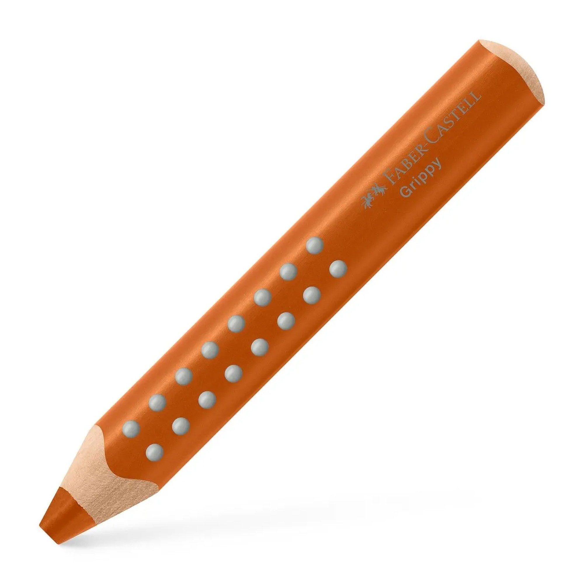 Faber-Castell Buntstift Buntstift für Kinder in Nussbraun mit Grip-Zone