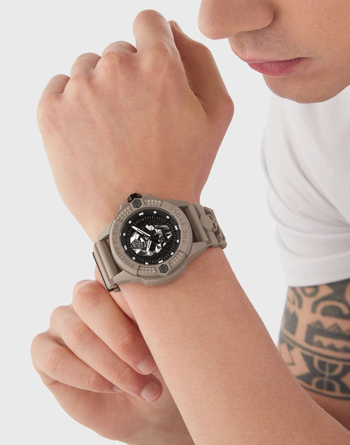PHILIPP PLEIN Quarzuhr The $kull Ecoceramic günstig online kaufen