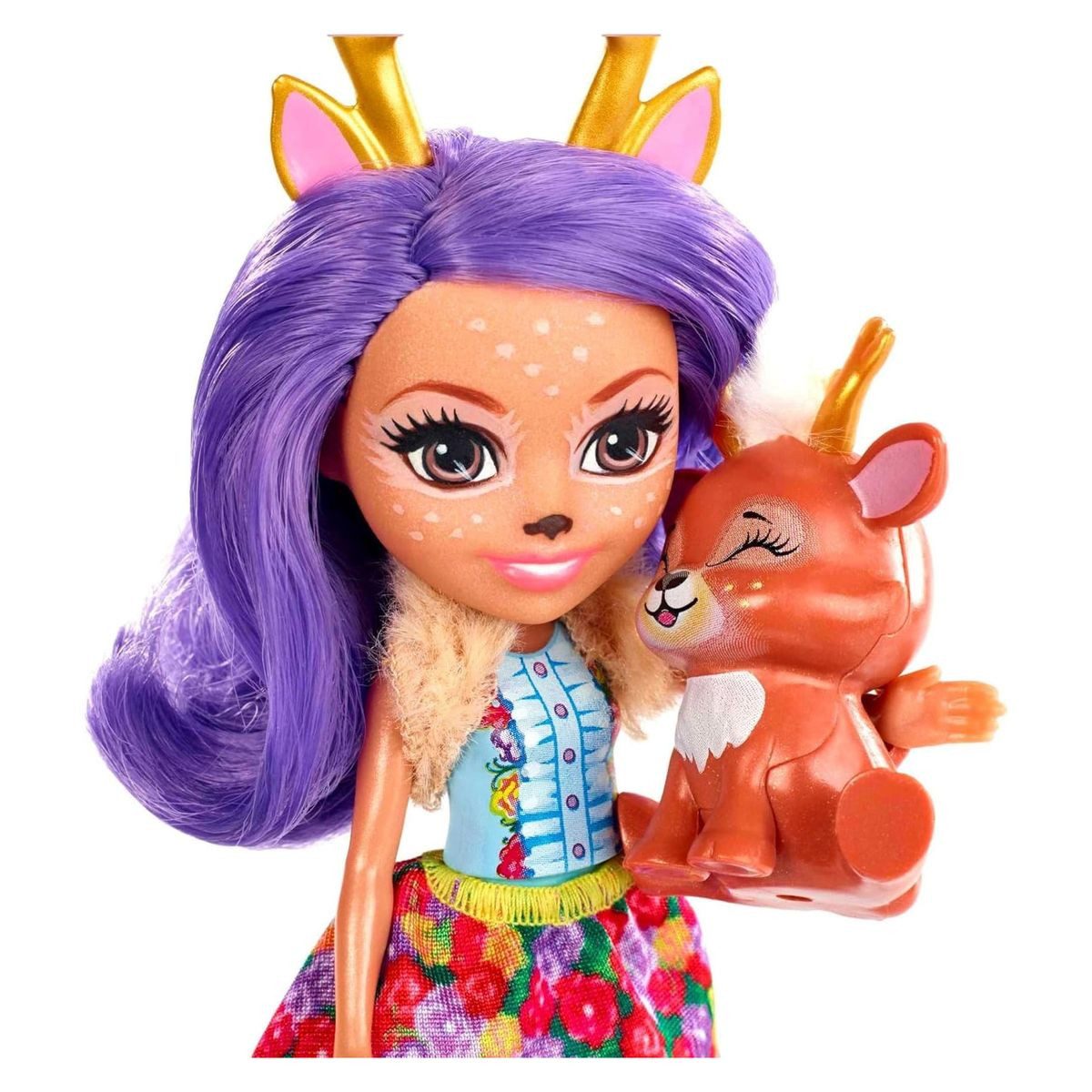 Mattel® Anziehpuppe Mattel FXM75 - Enchantimals - Puppe mit Tierfreund, Dan günstig online kaufen