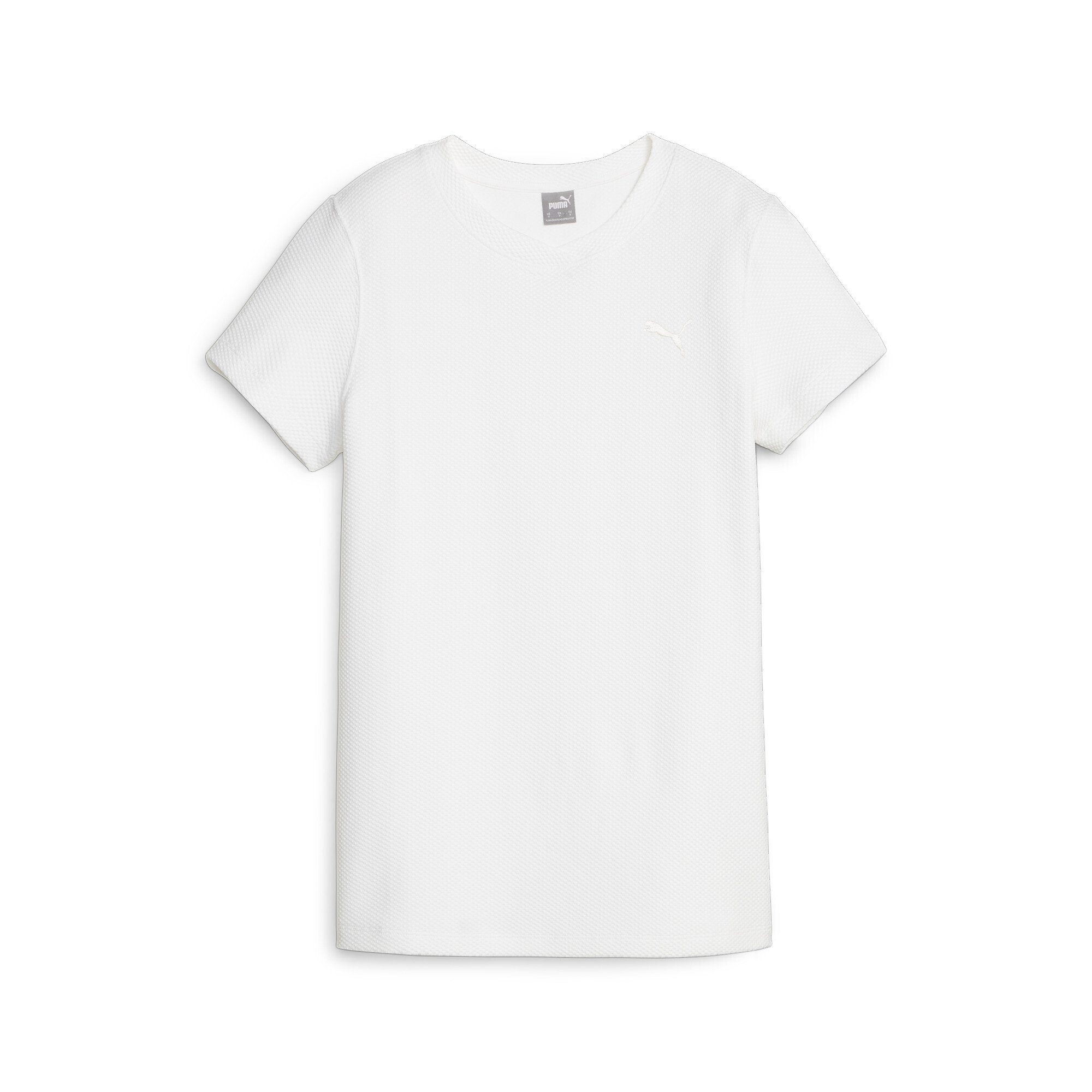 T-Shirt White Damen T-Shirt HER PUMA