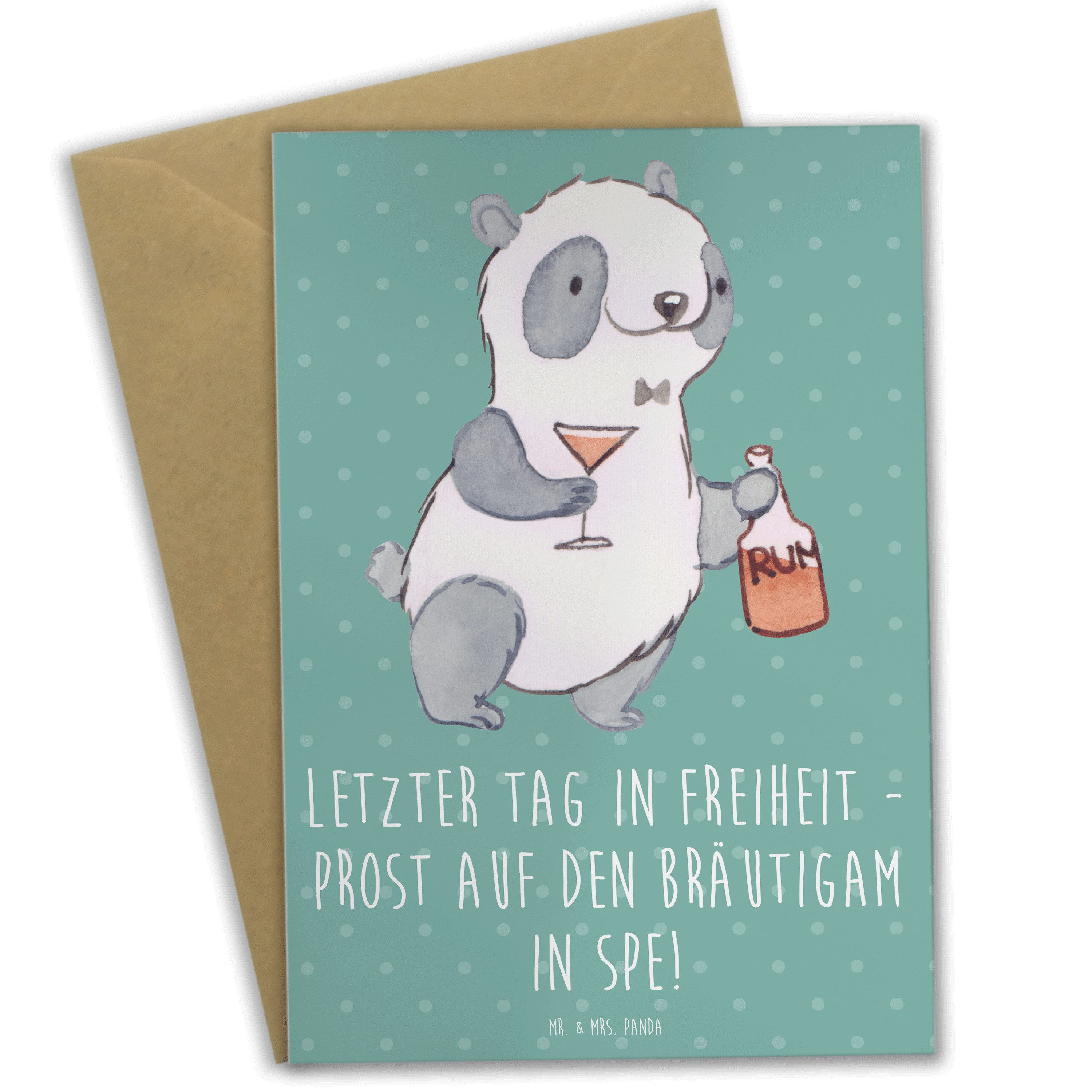 Grußkarte Junggesellenabschied Feier - Meeresbrise - Geschenk, vorfreudige Stim