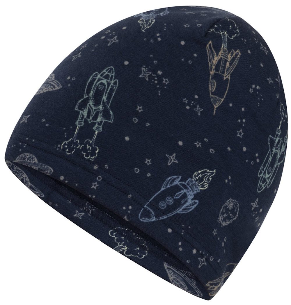 SALT AND PEPPER Beanie Salt & Pepper Jungen 2er Set Beanie Mütze Schal Loop gefüttert Space (2er Set) – Bild 2 von 5