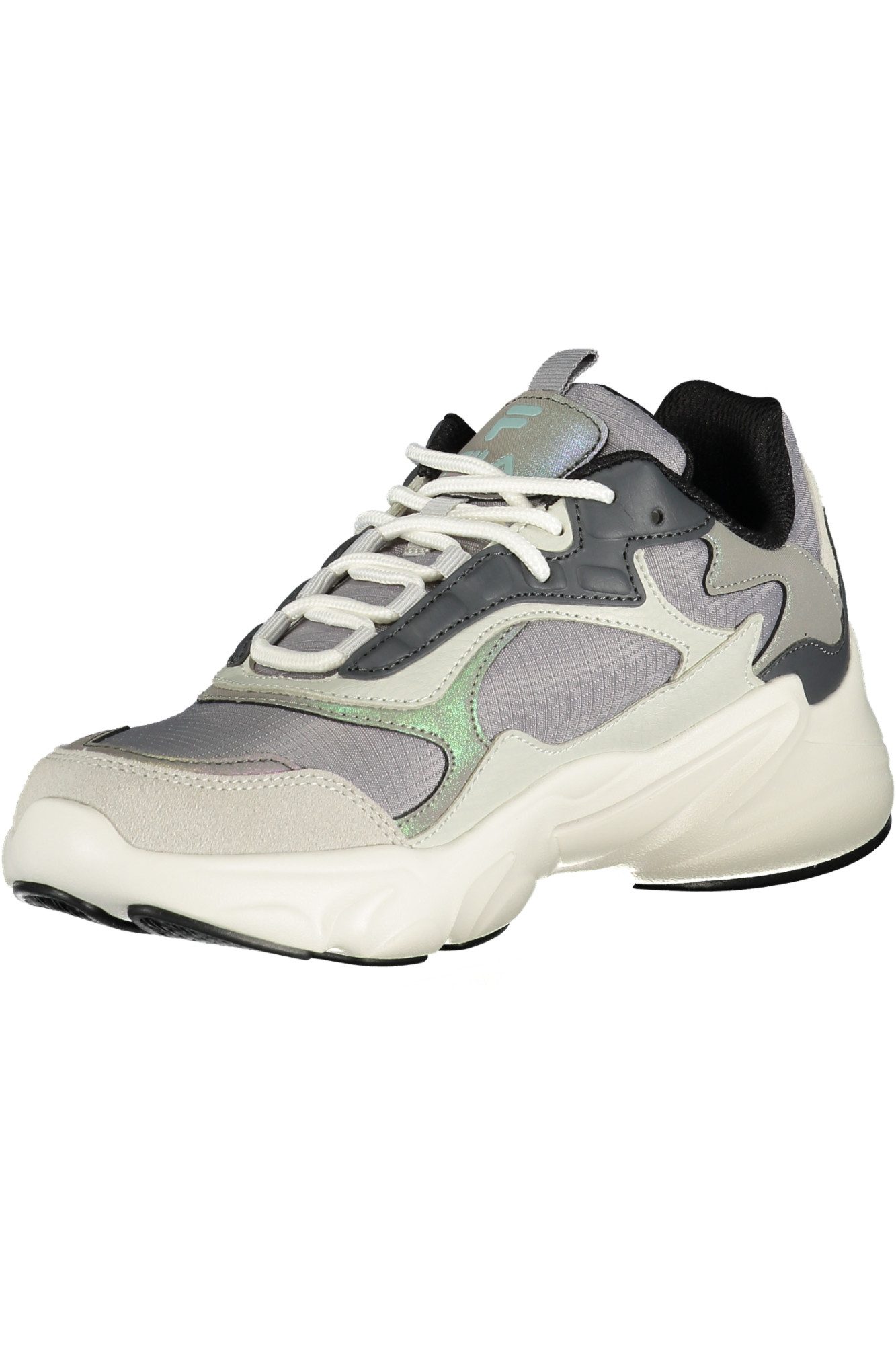 Fila Sneaker Grauer Sportschuh für Damen mit Schnürsenkeln und günstig online kaufen