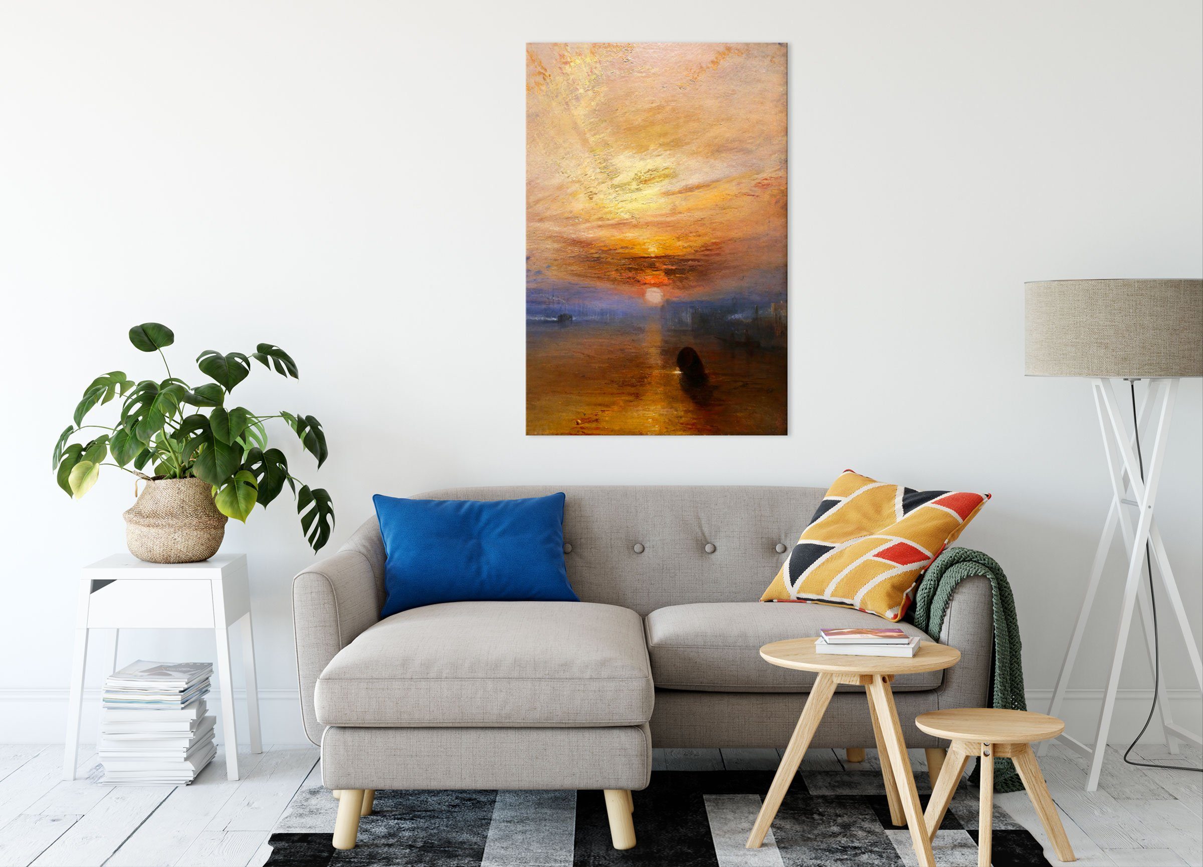 Pixxprint Leinwandbild William Turner - The günstig online kaufen