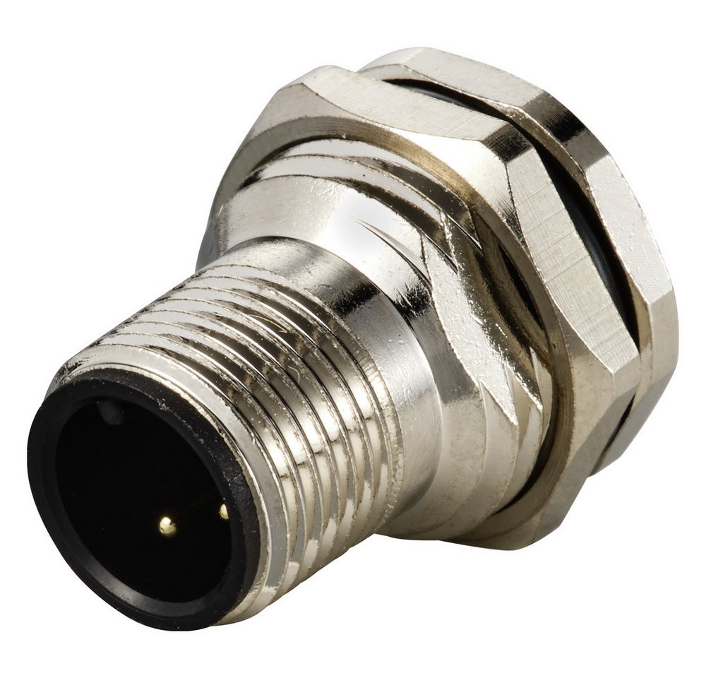 Thumbnail - TRU COMPONENTS Steckdose TRU COMPONENTS TC-12833200 Sensor/Aktor Einbaustecker M12 Stecker, Ein, TC-12833200