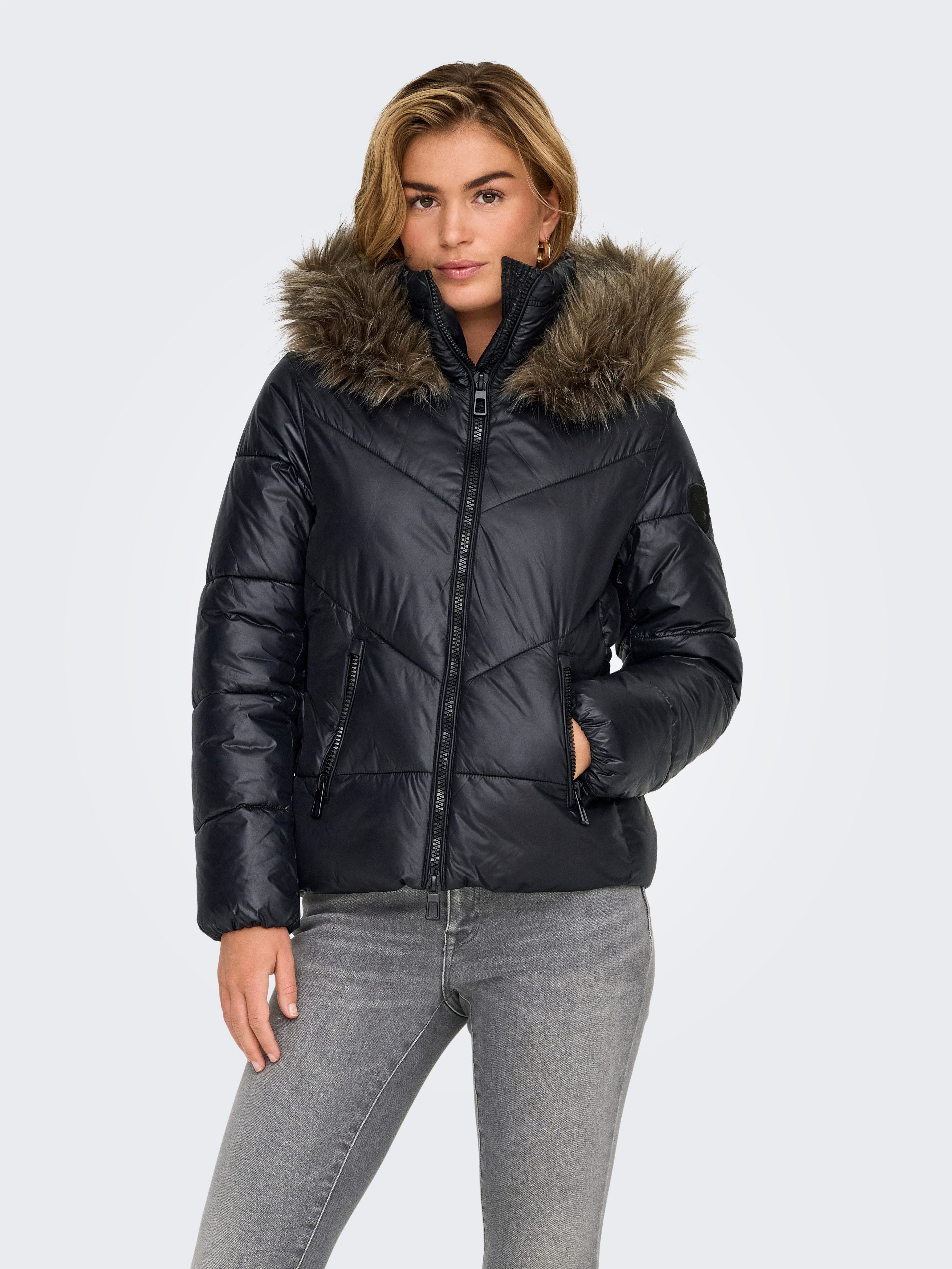 ONLY Steppjacke ONLFEVER SHORT PUFFER LIFE günstig online kaufen