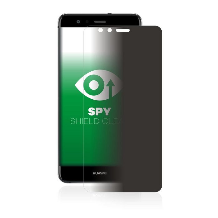 upscreen Blickschutzfolie für Huawei P10 Lite Displayschutzfolie Blaulichtfilter Privacy Folie Schutzfolie Sichtschutz klar Anti-Spy