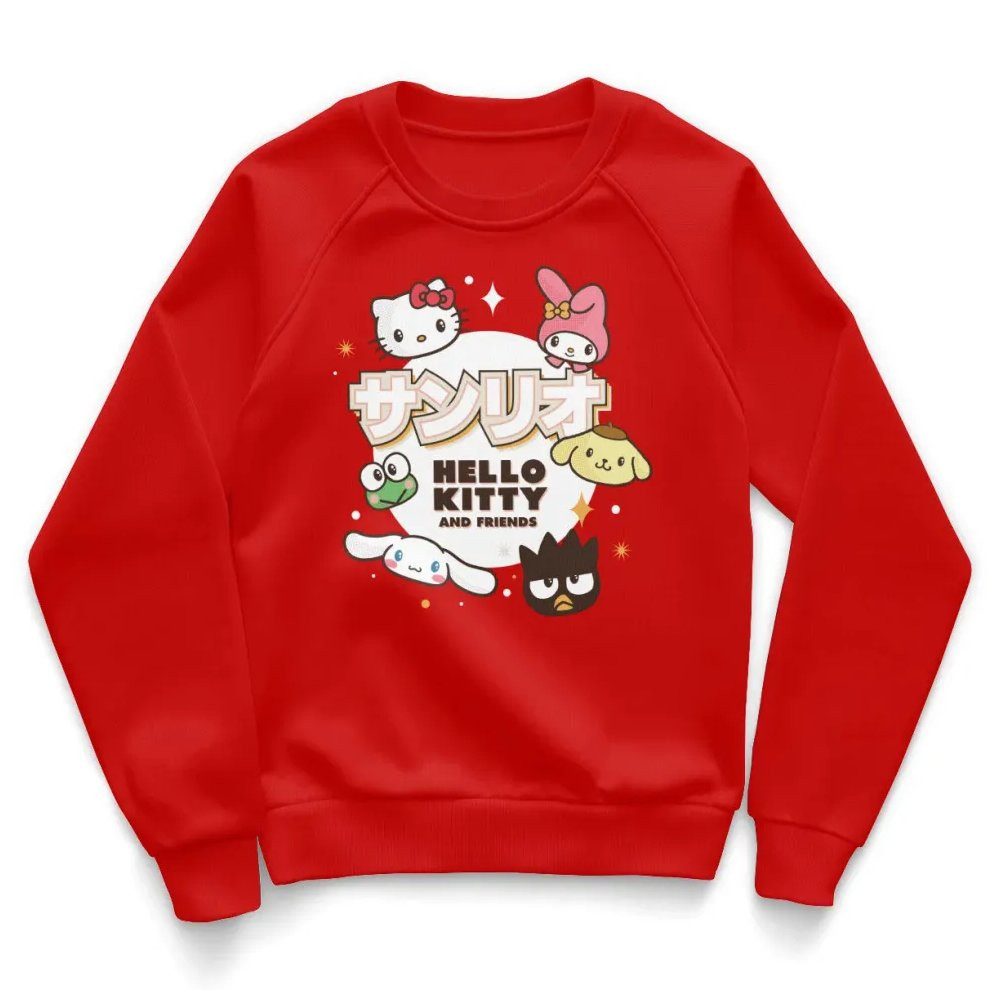 Hello Kitty Sweatshirt And Friends Japanese Kids Sweatshirt