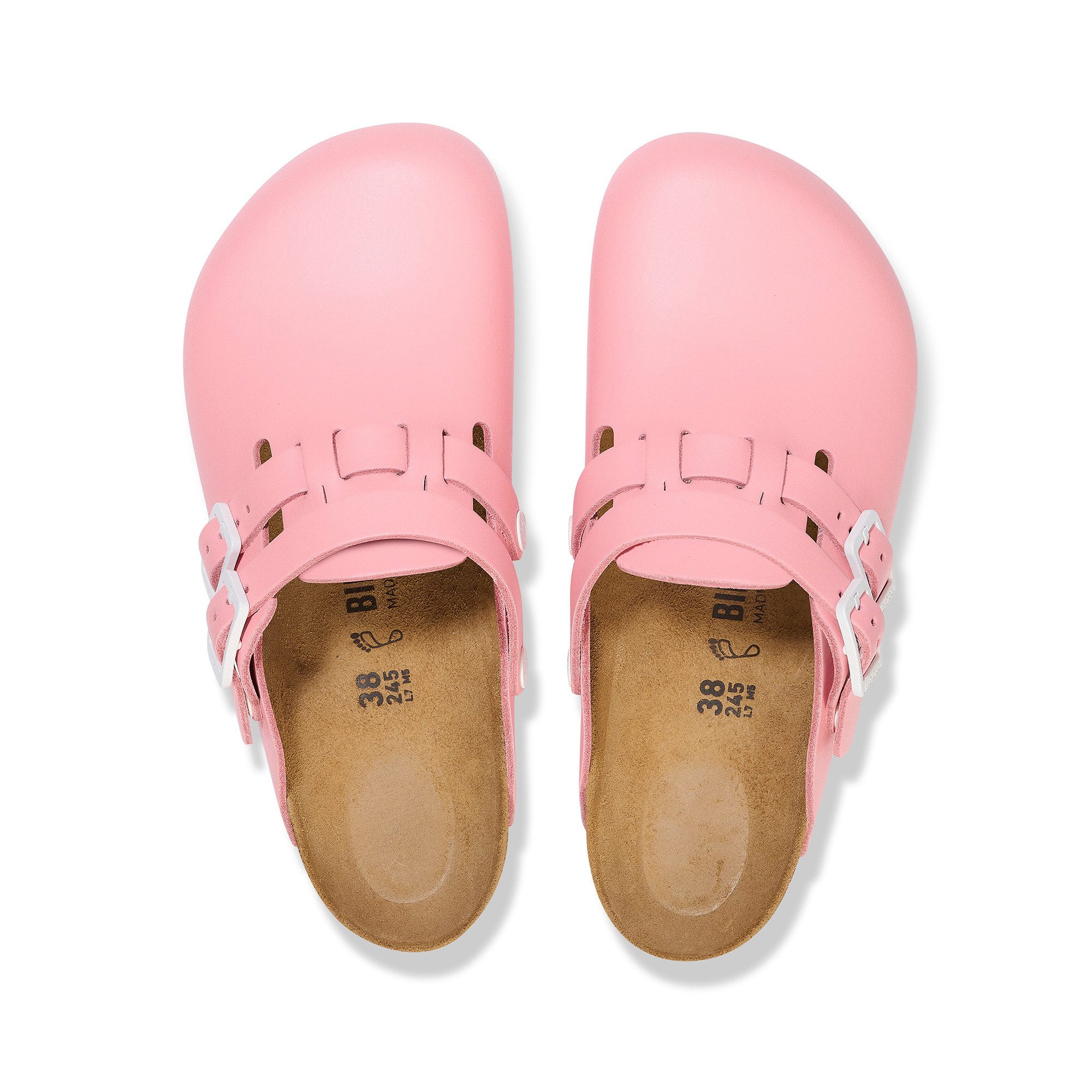 Birkenstock Damen Herren Kay Pro Hausschuhe Leder Pantoletten - Anatomischer Clog Zertifiziert EN ISO 20347:2043, Berufsschuhe für Medizin & Gastronomie