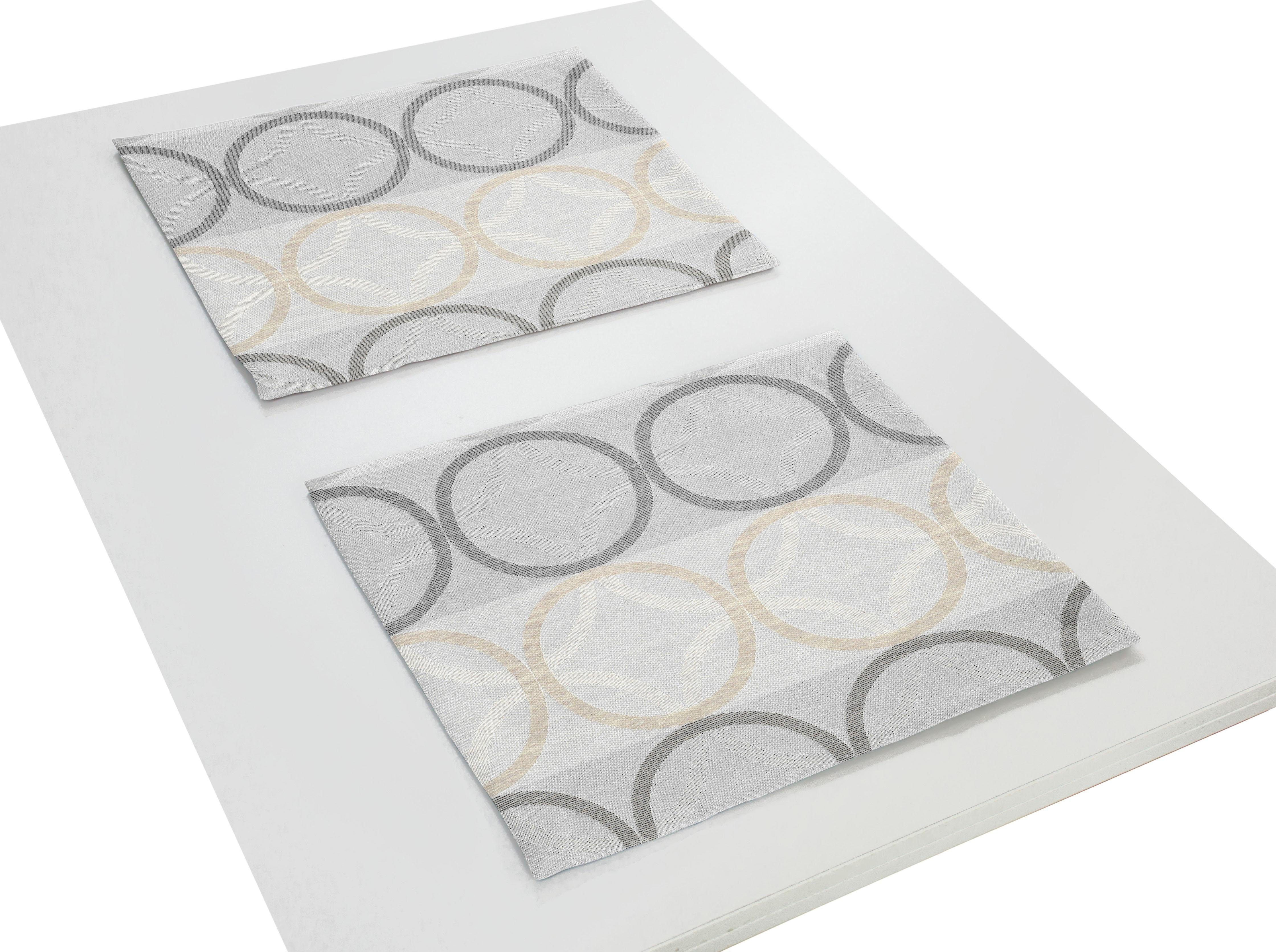 Wirth Platzset ZIRBELLO, (Packung, 2-St) günstig online kaufen
