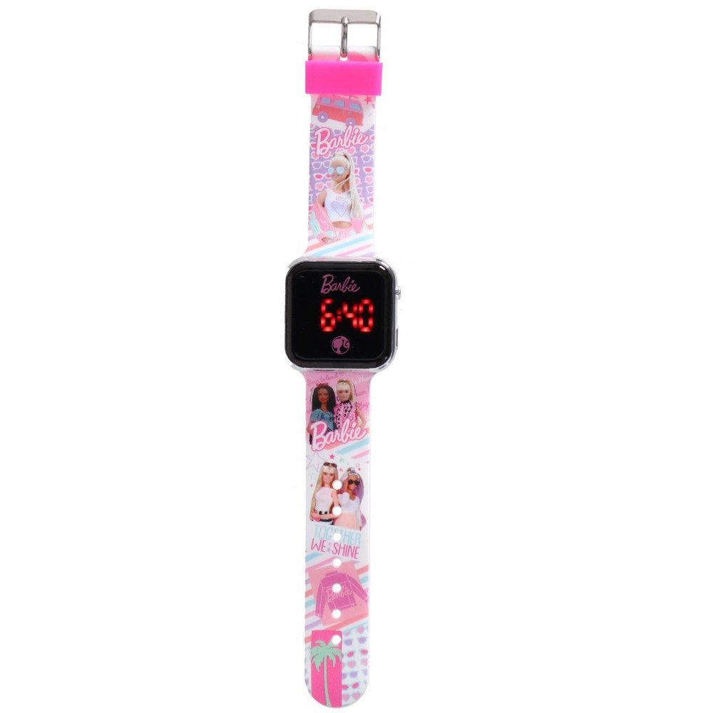 Otto Simon Kinderwecker Barbie - LED-Kinderuhr