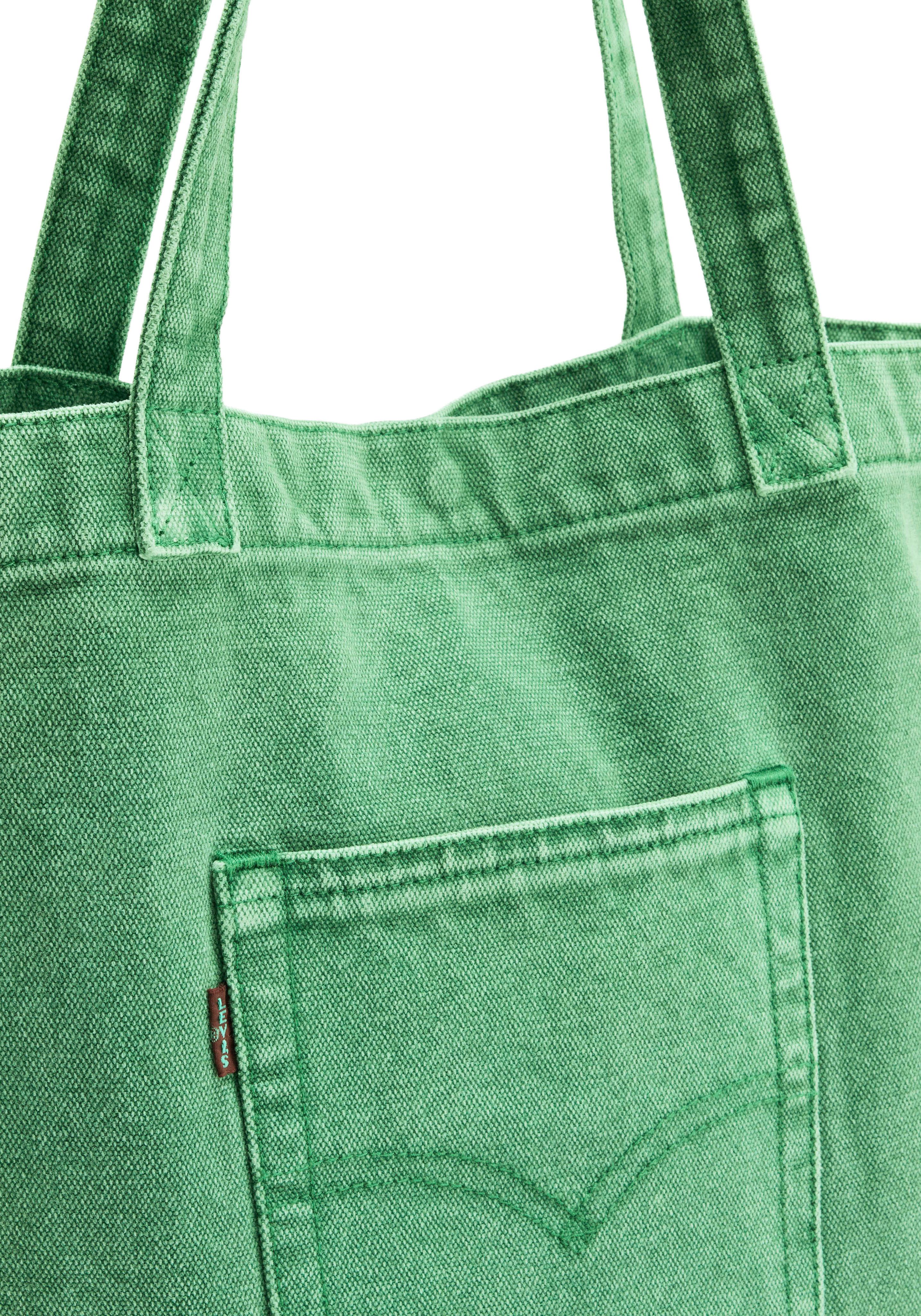 Levi's® Beuteltasche LEVI®S TOTE, aus Denim, mit Außentasche
