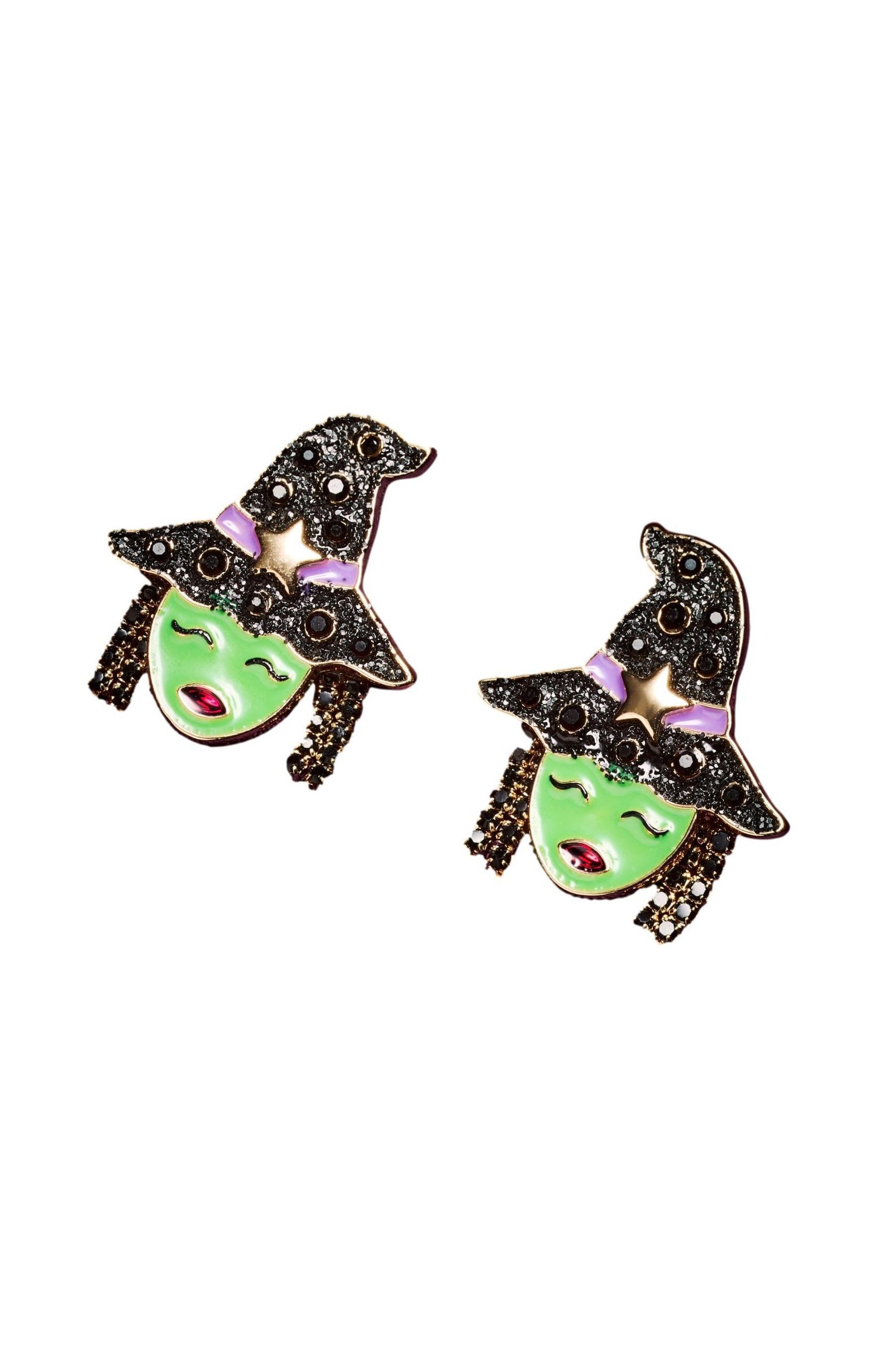 Next Paar Ohrstecker Halloween Ohrstecker Hexe (1-tlg)