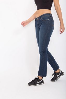 Way of Glory Gerade Jeans Britney regular fit & straight leg, dunkle Waschung