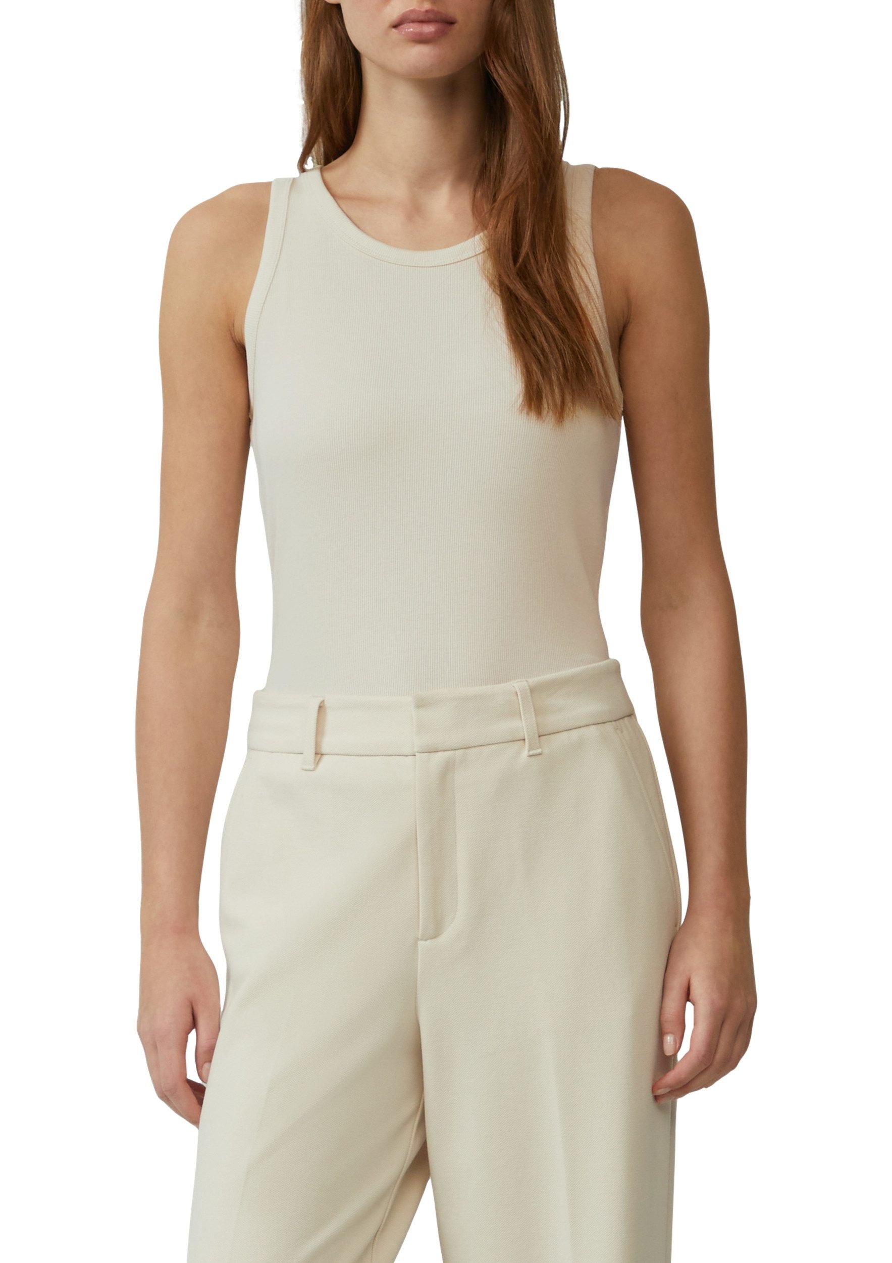 s.Oliver Shirttop - Damen-Top im Slim Fit mit Rippstruktur günstig online kaufen