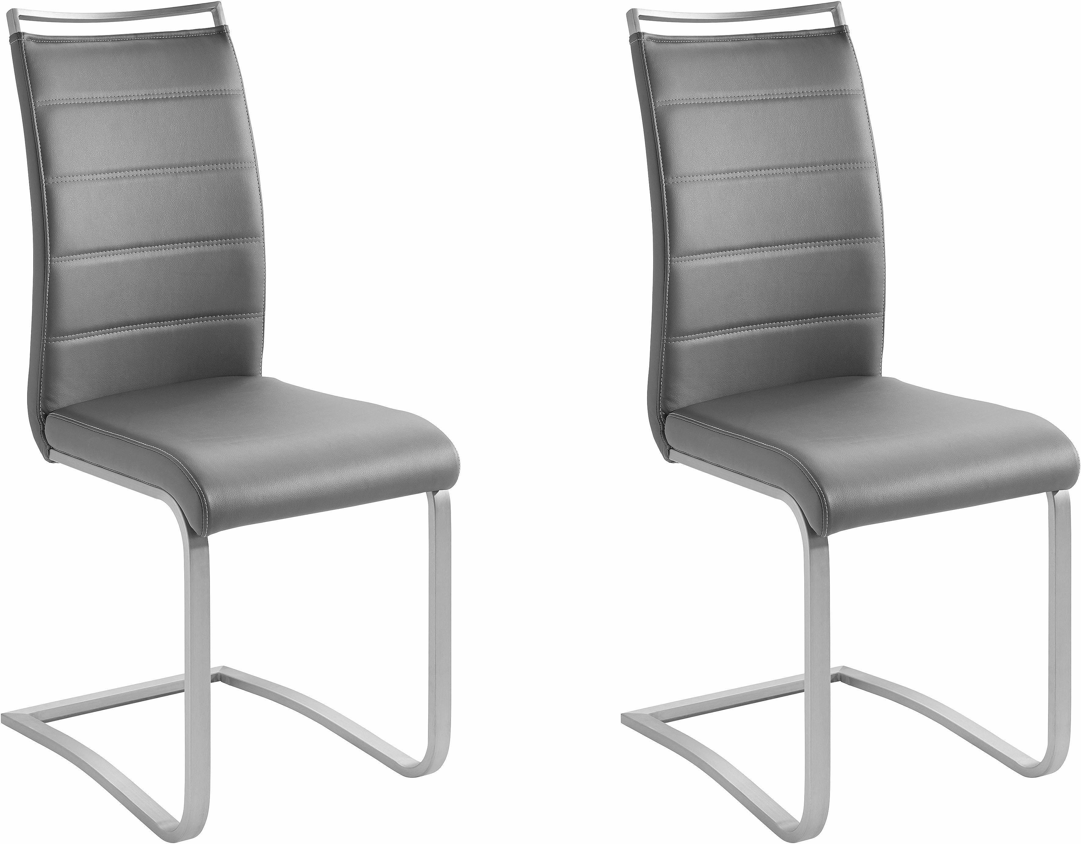MCA furniture Freischwinger Pescara (Set, 2 St), Stuhl belastbar bis 120 Kg