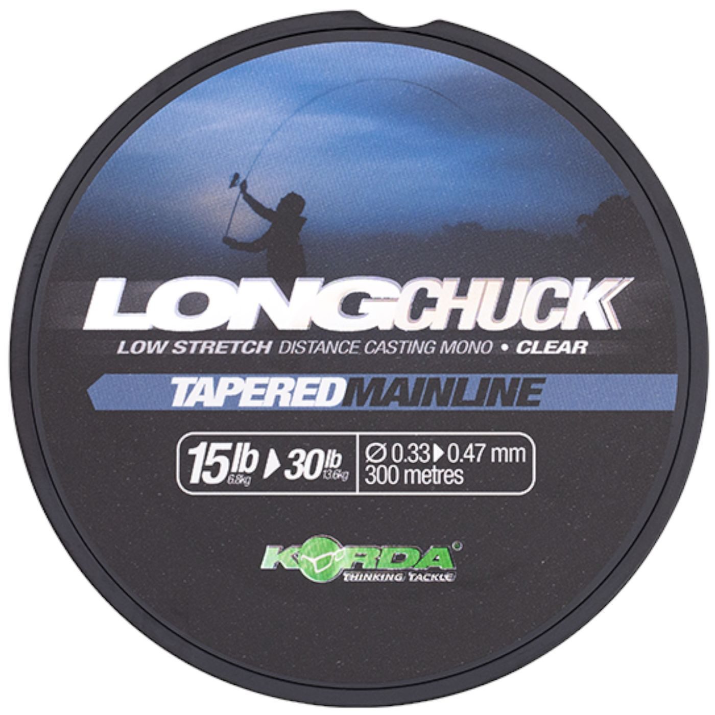Angelschnur Korda Long Chuck Tapered Mainline - 300m monofile Karpfenschnur