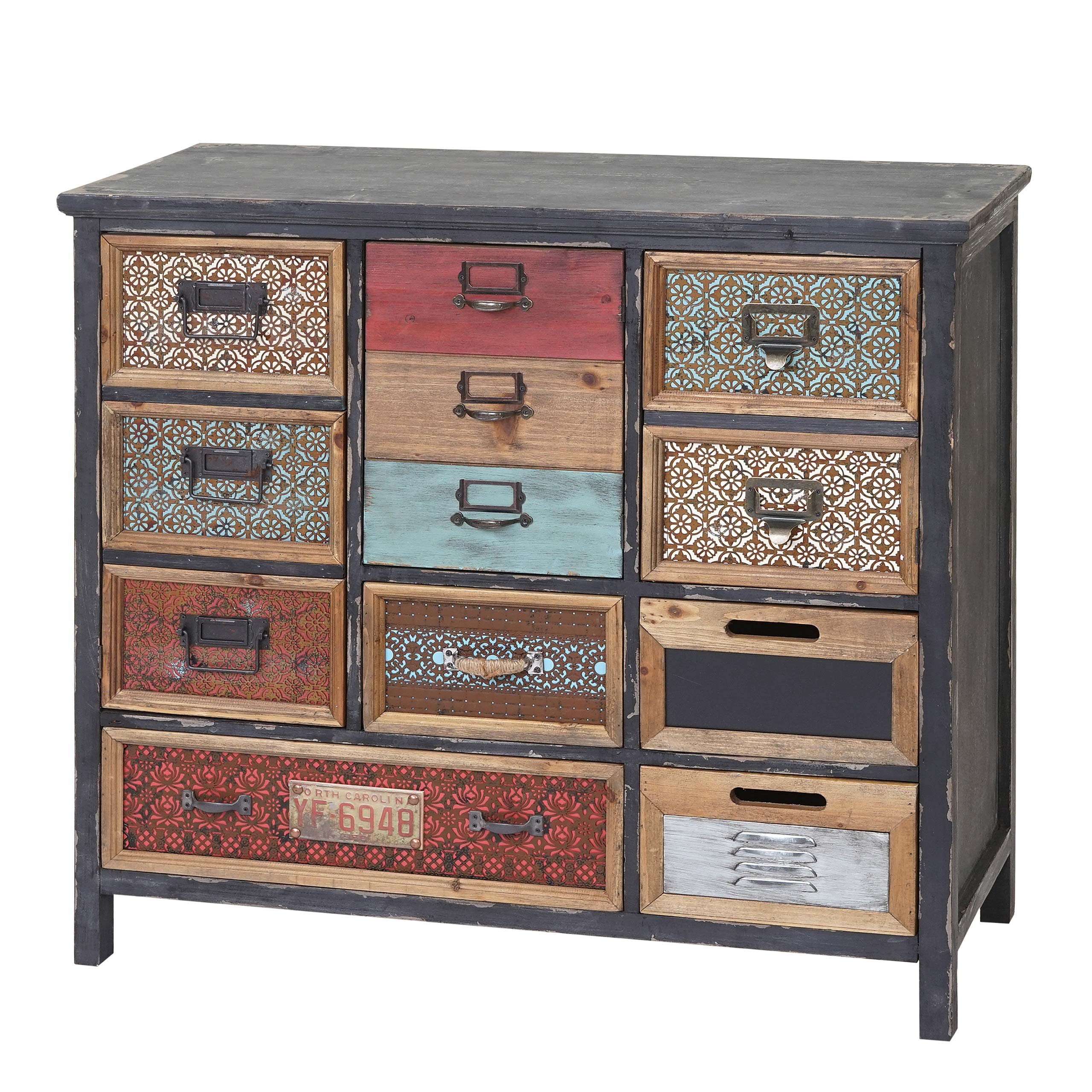 MCW Apothekerschrank MCW-A43-90 Herausnehmbare Schubladen, 3 Staufächer – Bild 2 von 5