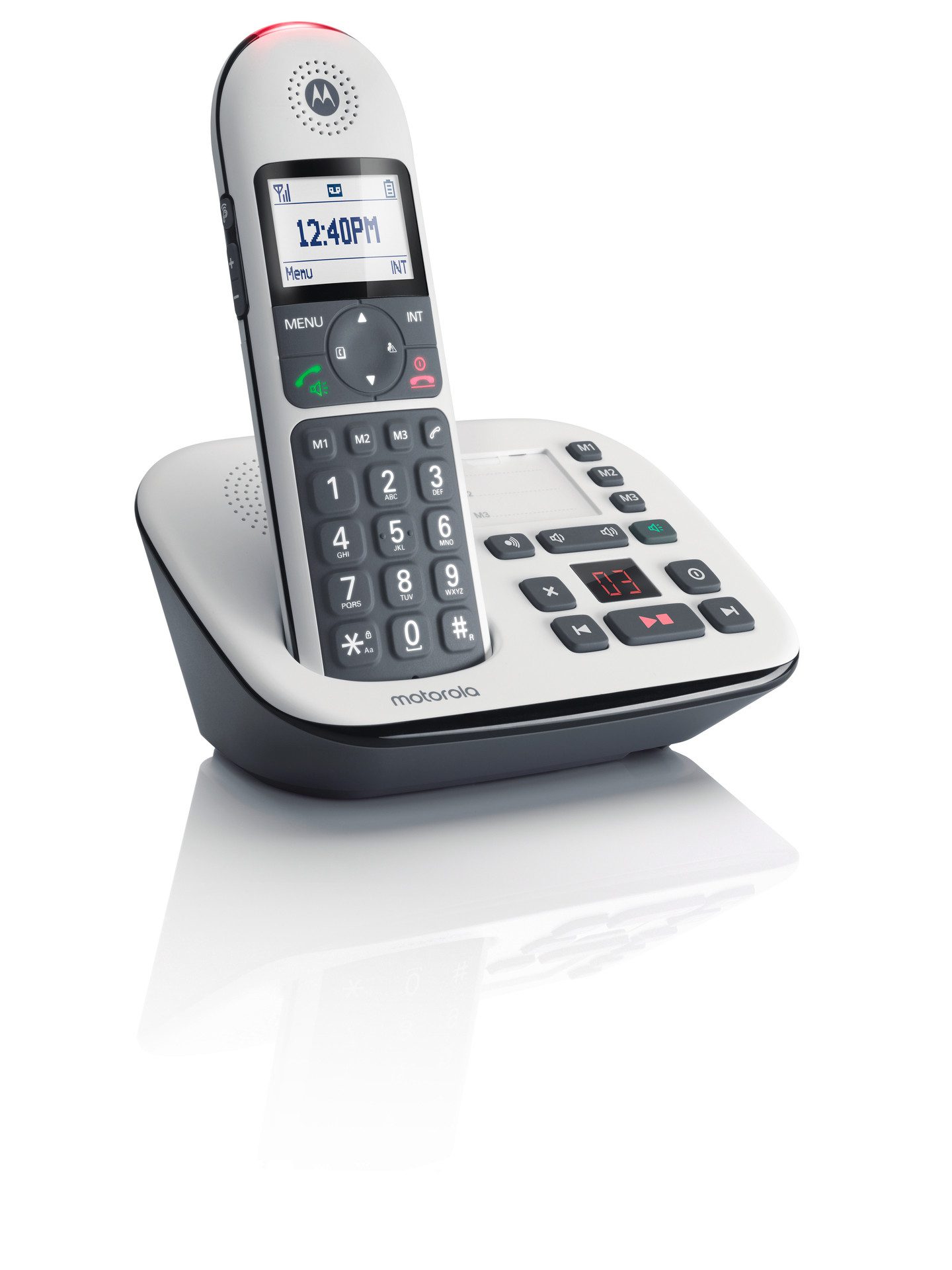 Beafon Motorola CD5011 Voice Schnurloses Mobilteil (Mobilteile: 1, Hörgerätekompatibel)