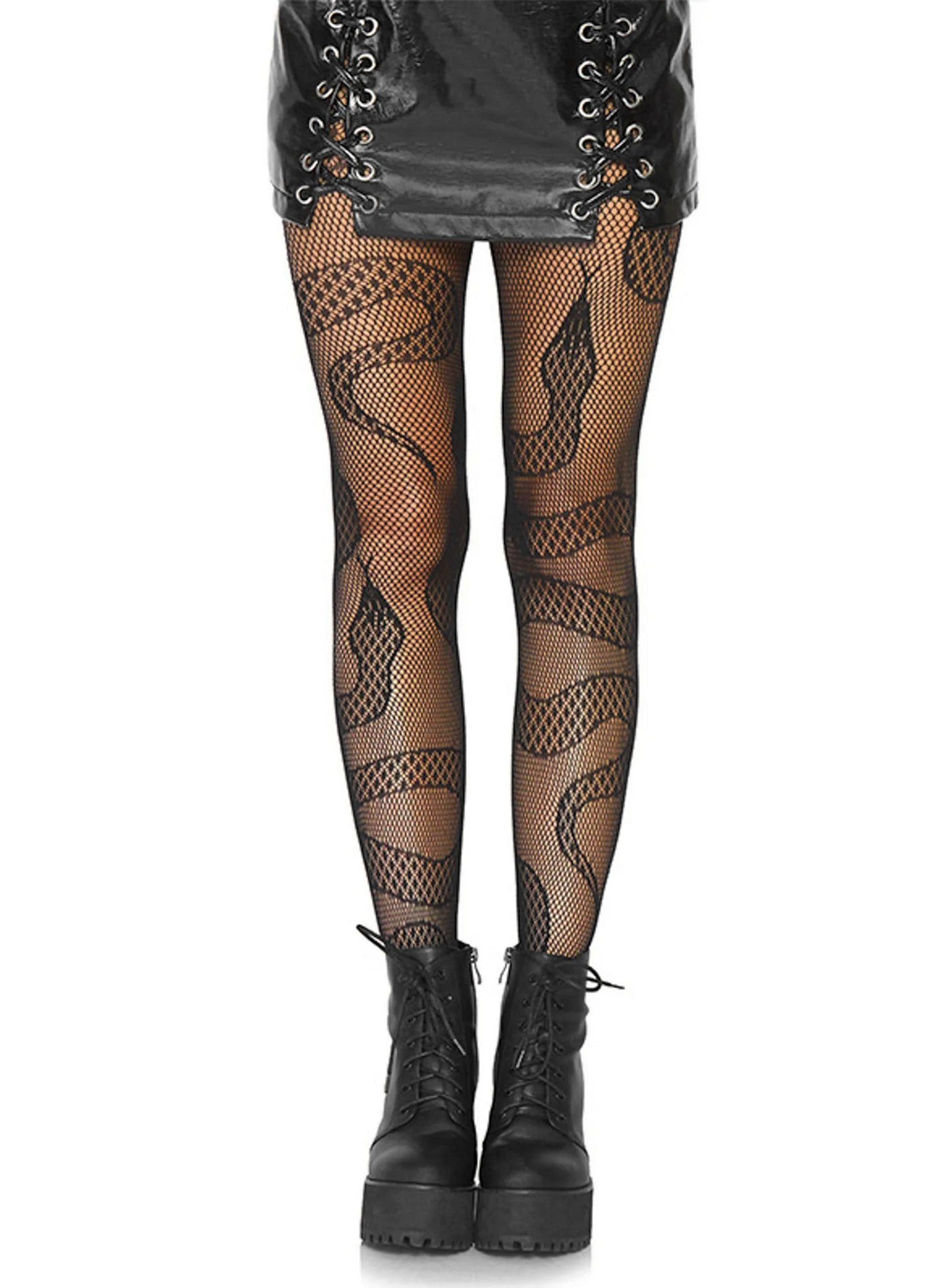 Leg Avenue Strumpfhose Schlangen Strumpfhose für Halloween Kostüm Damen (1 günstig online kaufen