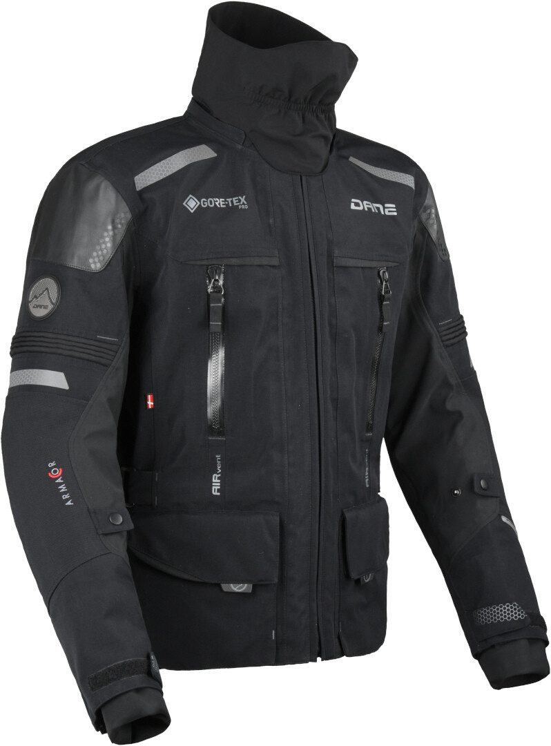 DANE Motorradjacke Bornholm Pro wasserdichte Motorrad Textiljacke