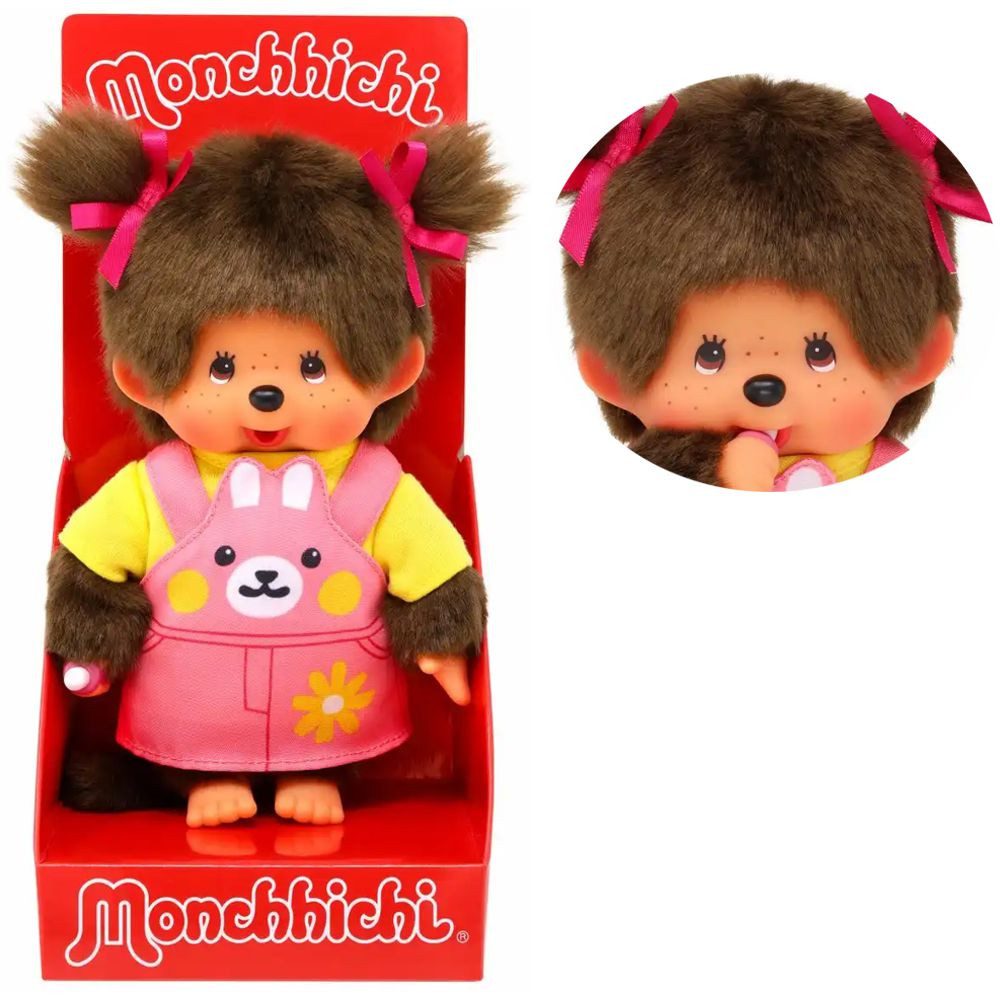 Monchhichi Plüschfigur Mädchen im Häschen-Kleid mit günstig online kaufen