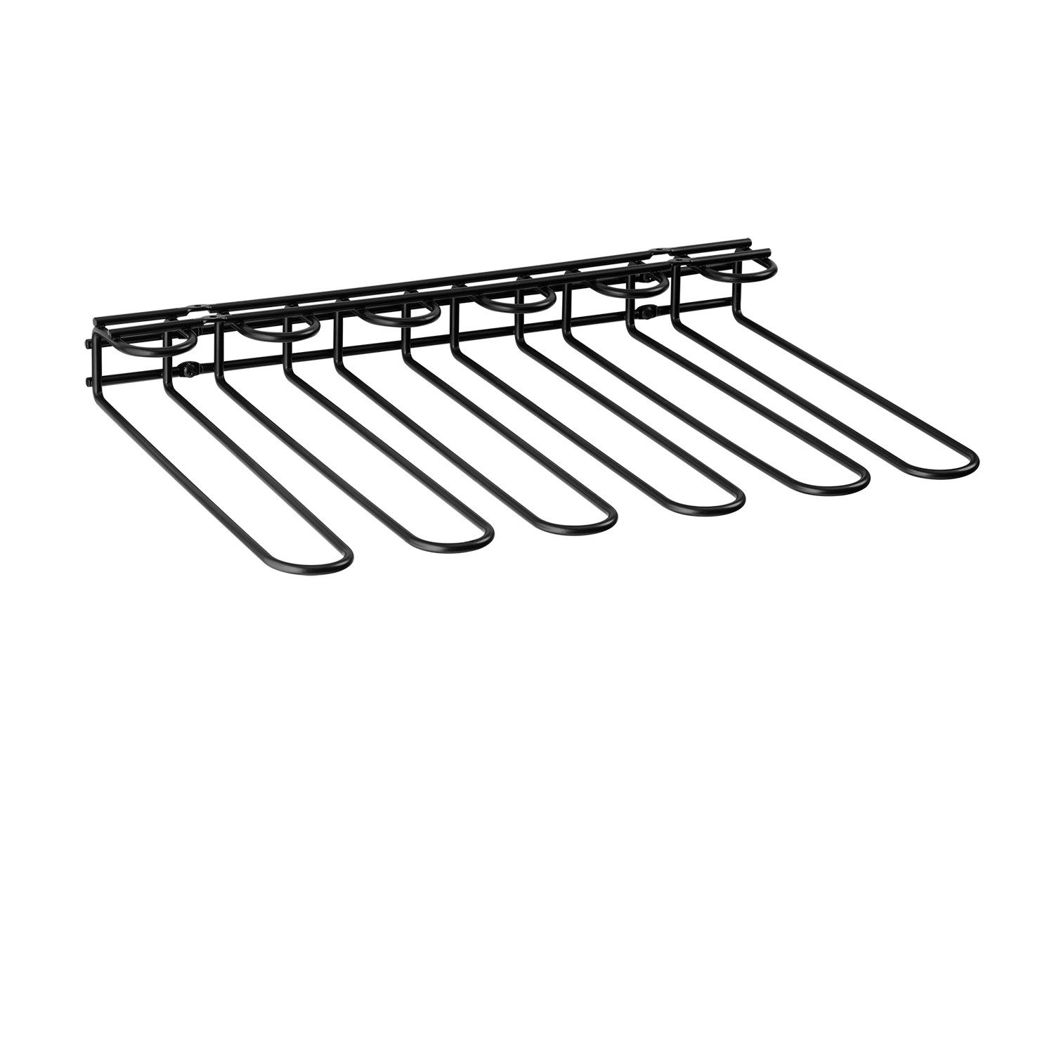 APS Gläserhalter Schiene für Wand- und Deckenmontage inkl. Befestigungsmaterial, 1-tlg., zur sicheren Aufbewahrung von Gläsern in Bar, Küche oder Gastronomie