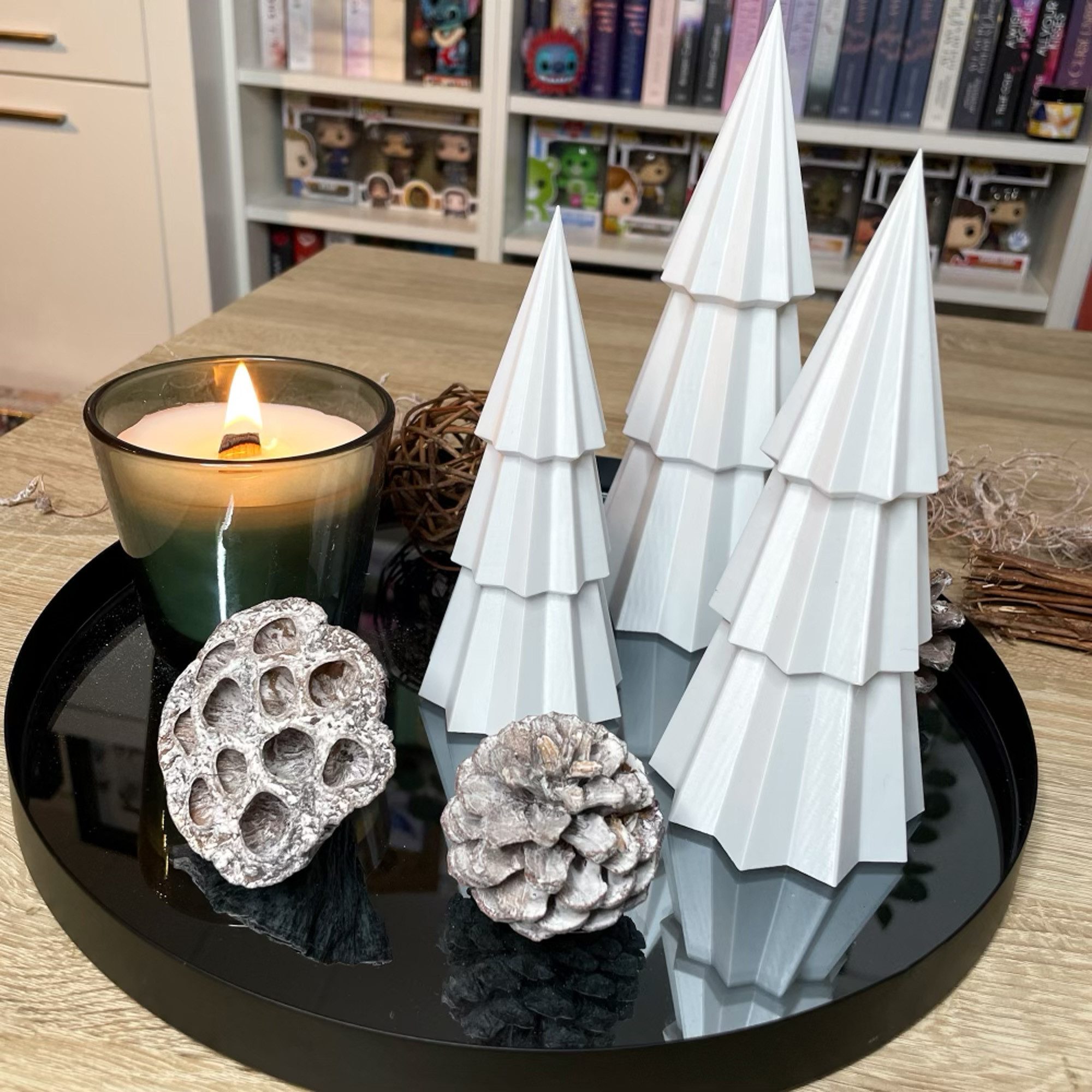 Der Krämer Dekobaum Tannenbäume Weihnachtsbäume 3er-Set günstig online kaufen