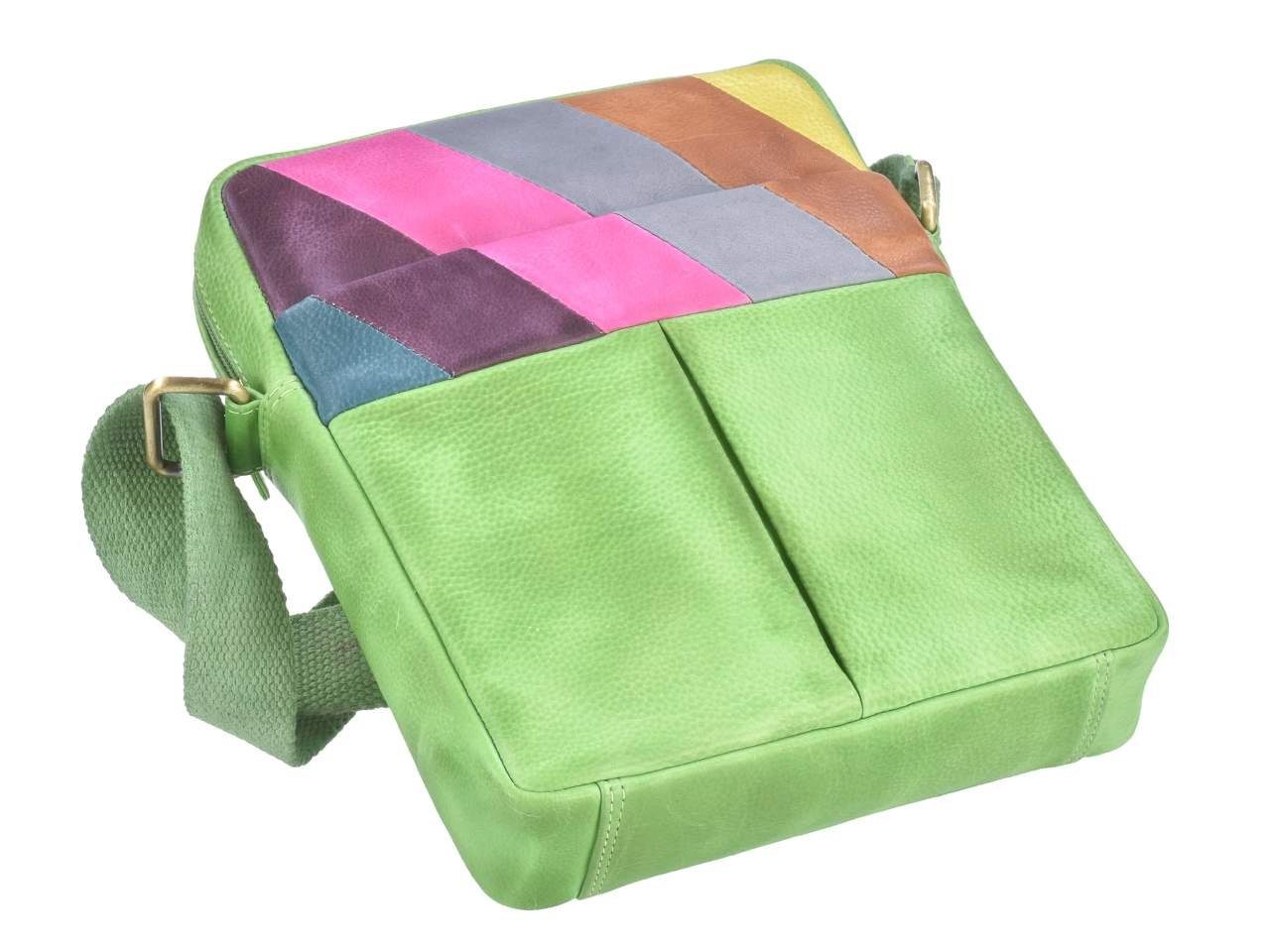 Handtasche, Candy 22x27cm, Shop, forest/multi bunt, Umhängetasche Schultertasche, Muster buntes Greenburry