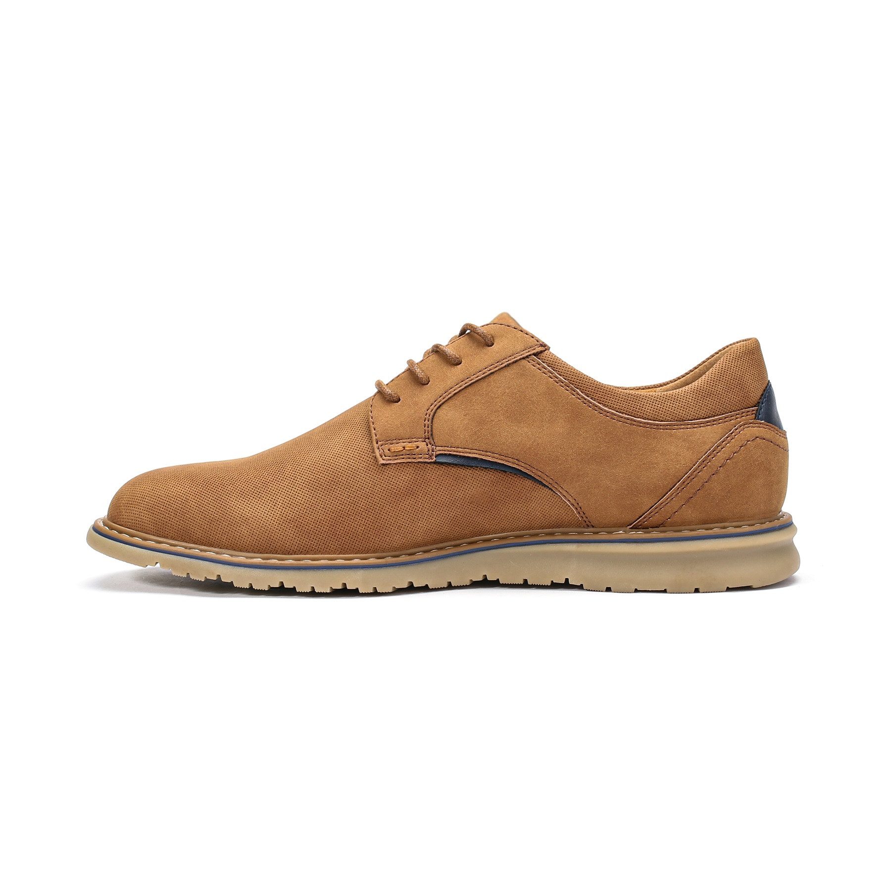 Allthemen Schnürschuh Herren Schnürschuhe im Vintage Look Business-Casual Freizeitschuhe