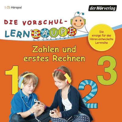 Der HörVerlag Hörspiel Die Vorschul-Lernraupe: Zahlen und erstes Rechnen