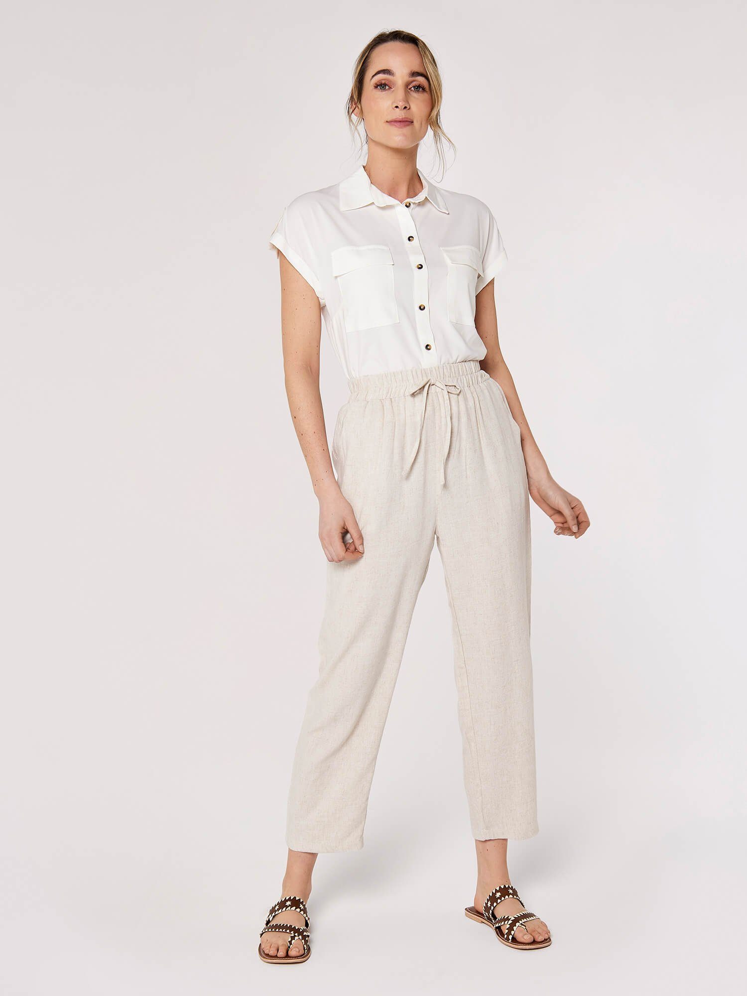 Apricot Palazzohose Palazzo Hose, (1-tlg., Gummzug) günstig online kaufen