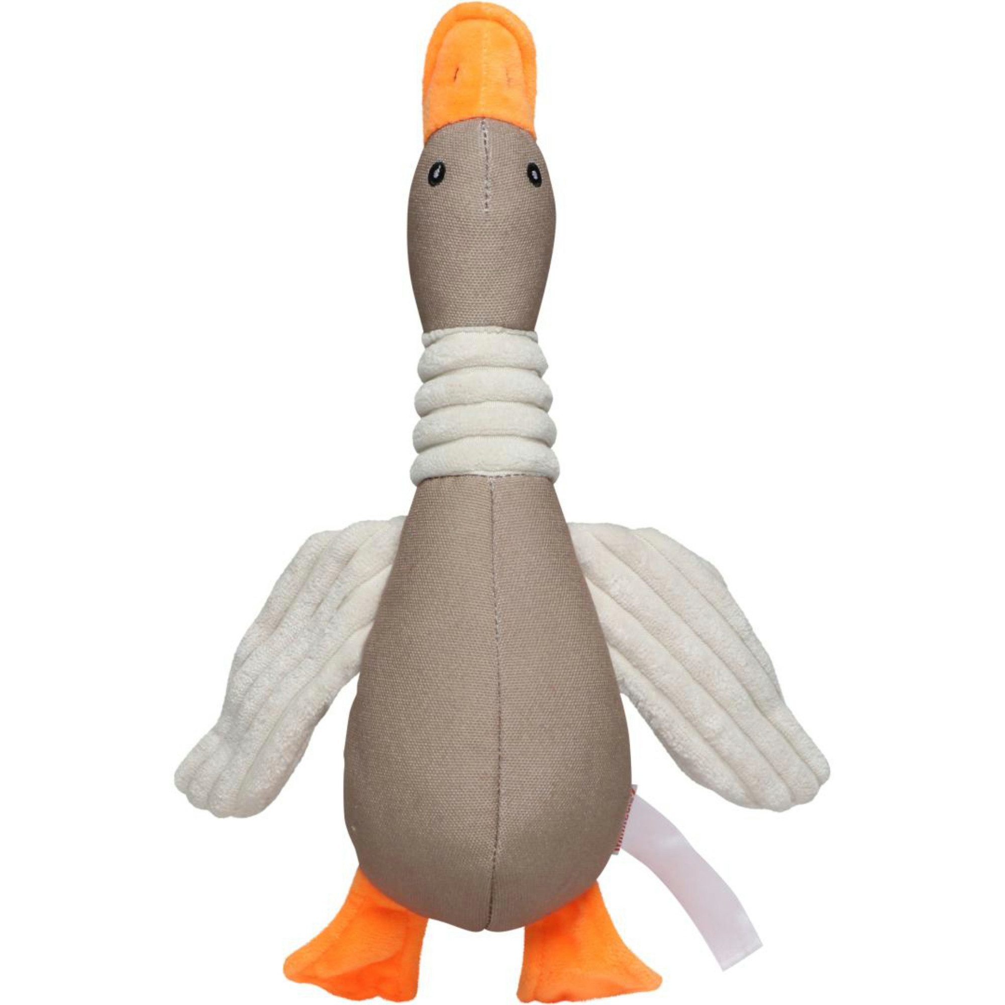 mbw Tier-Beschäftigungsspielzeug Hundespielzeug Ente, Polyester