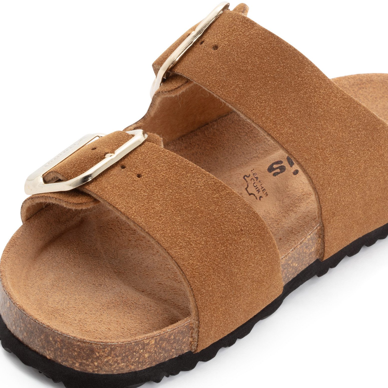 Tamaris Pantolette Sommerschuh, Schlappen mit gepolstertem Fußbett