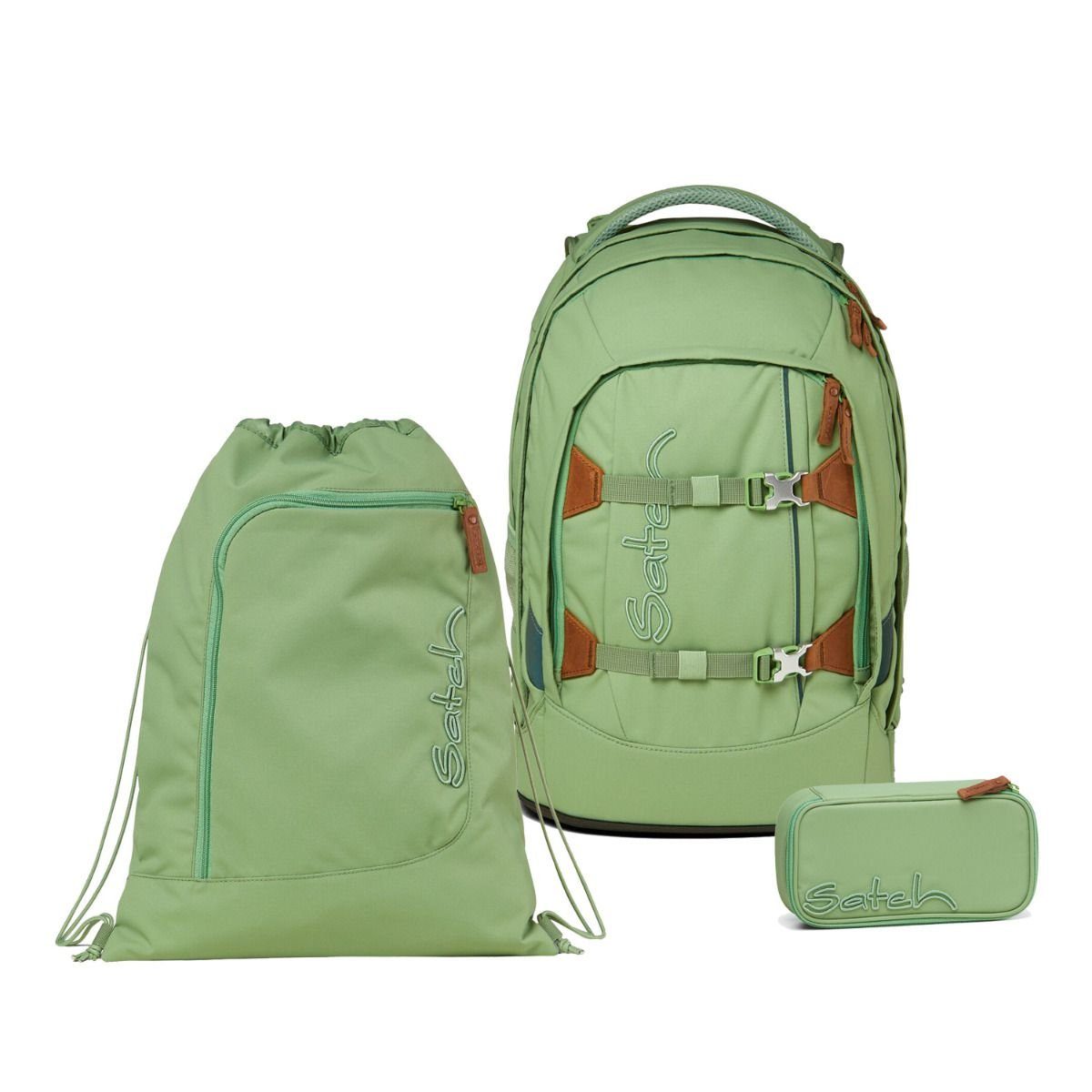 Satch Schulrucksack Pack (Set 3tlg., inkl. Schlamperbox und Sportbeutel)