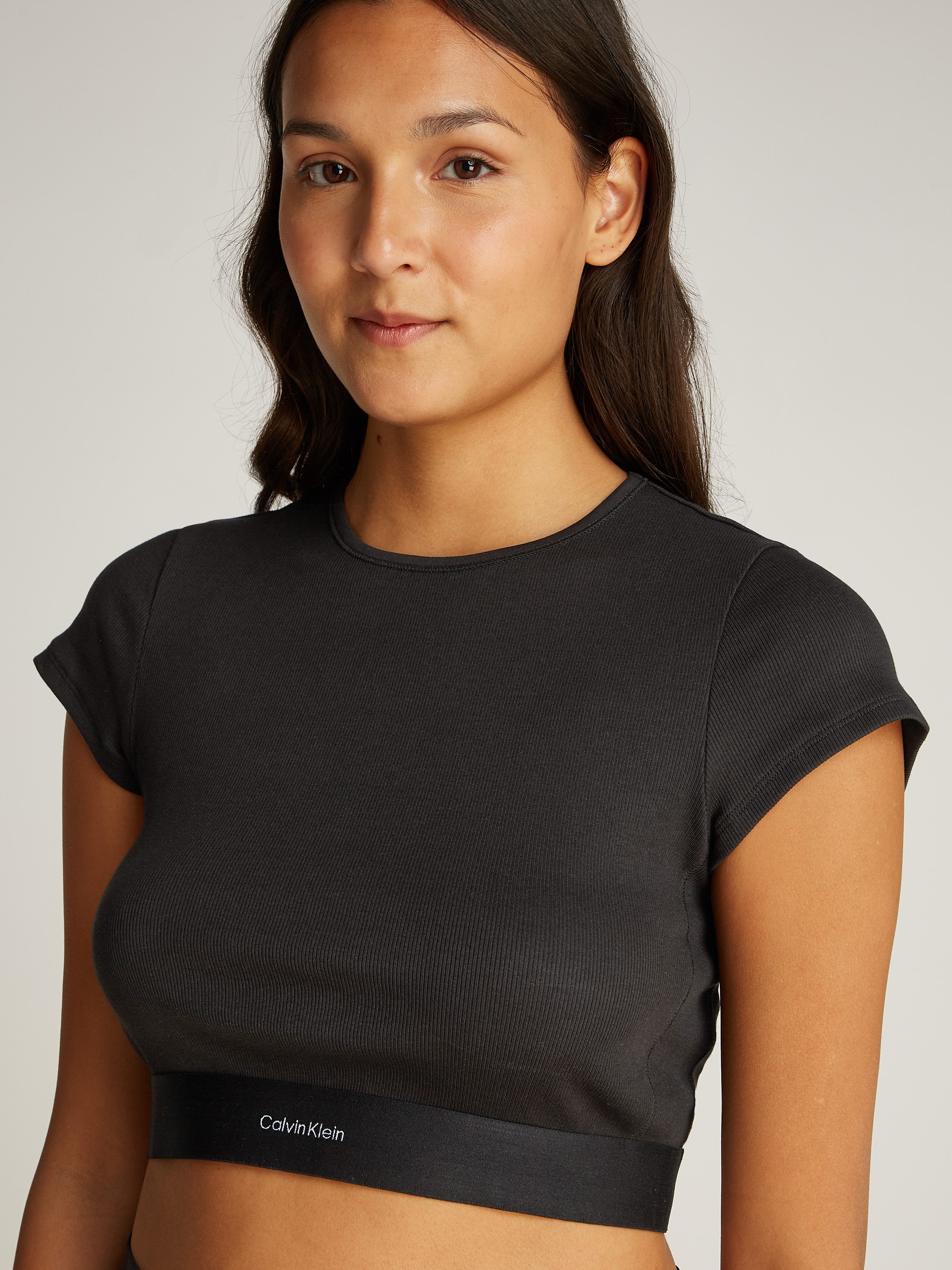 Calvin Klein Underwear T-Shirt RIB CROP günstig online kaufen