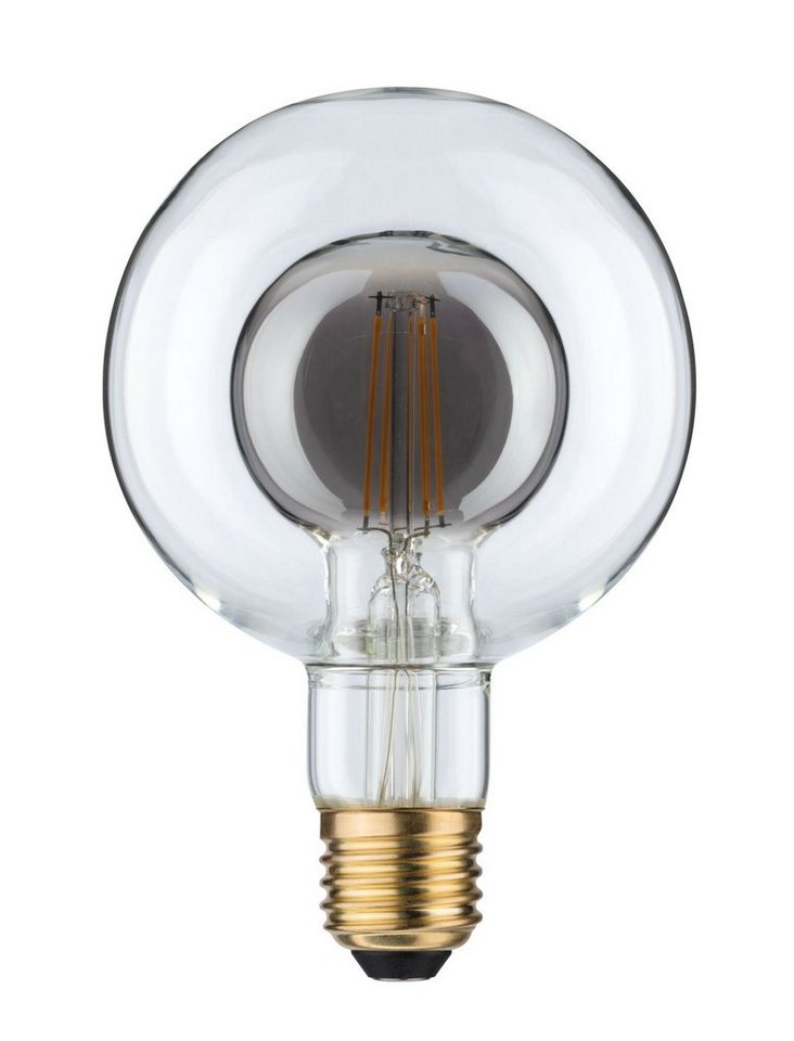 Paulmann LED-Leuchtmittel G95 Inner Shape 270lm smoke 4W 2700K 230V, 1 St.,  Warmweiß
