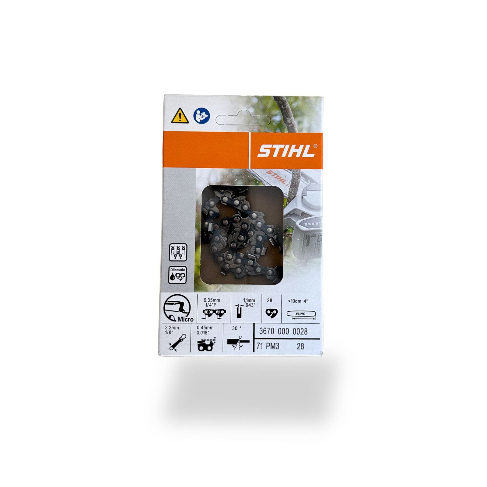 STIHL Ersatzkette 1/4" Picco Micro 3 (PM3), 1,1 mm, für Hochentaster und Mo günstig online kaufen